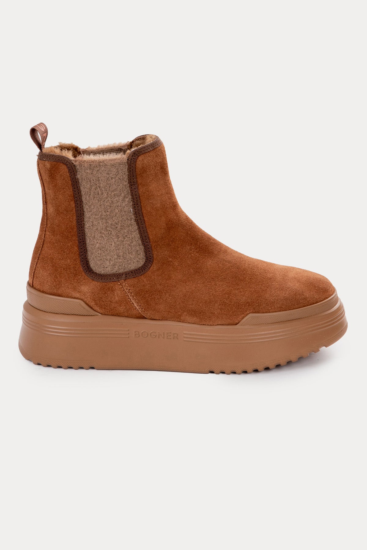 Bogner New York Lastik Bantlı Süet Bot