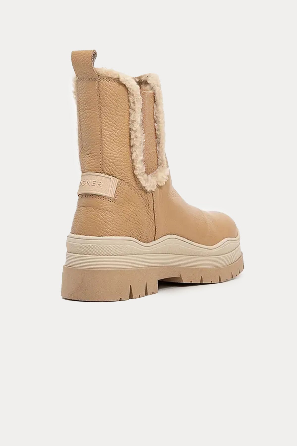 Bogner Arosa İçi Kürklü Lastik Bantlı Deri Bot