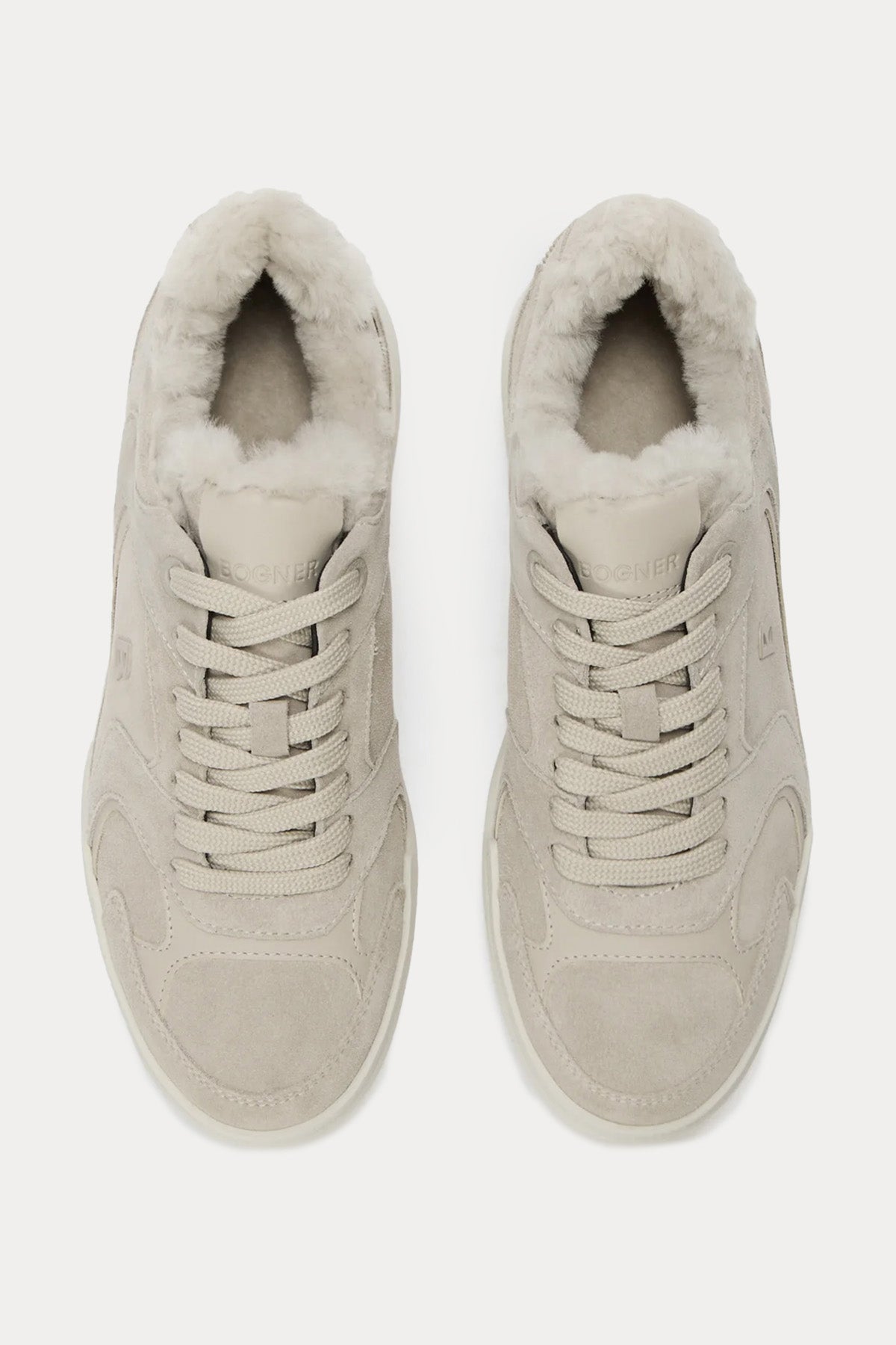 Bogner Hollywood İçi Kürklü Süet Sneaker Ayakkabı-Ayakkabı-Libas