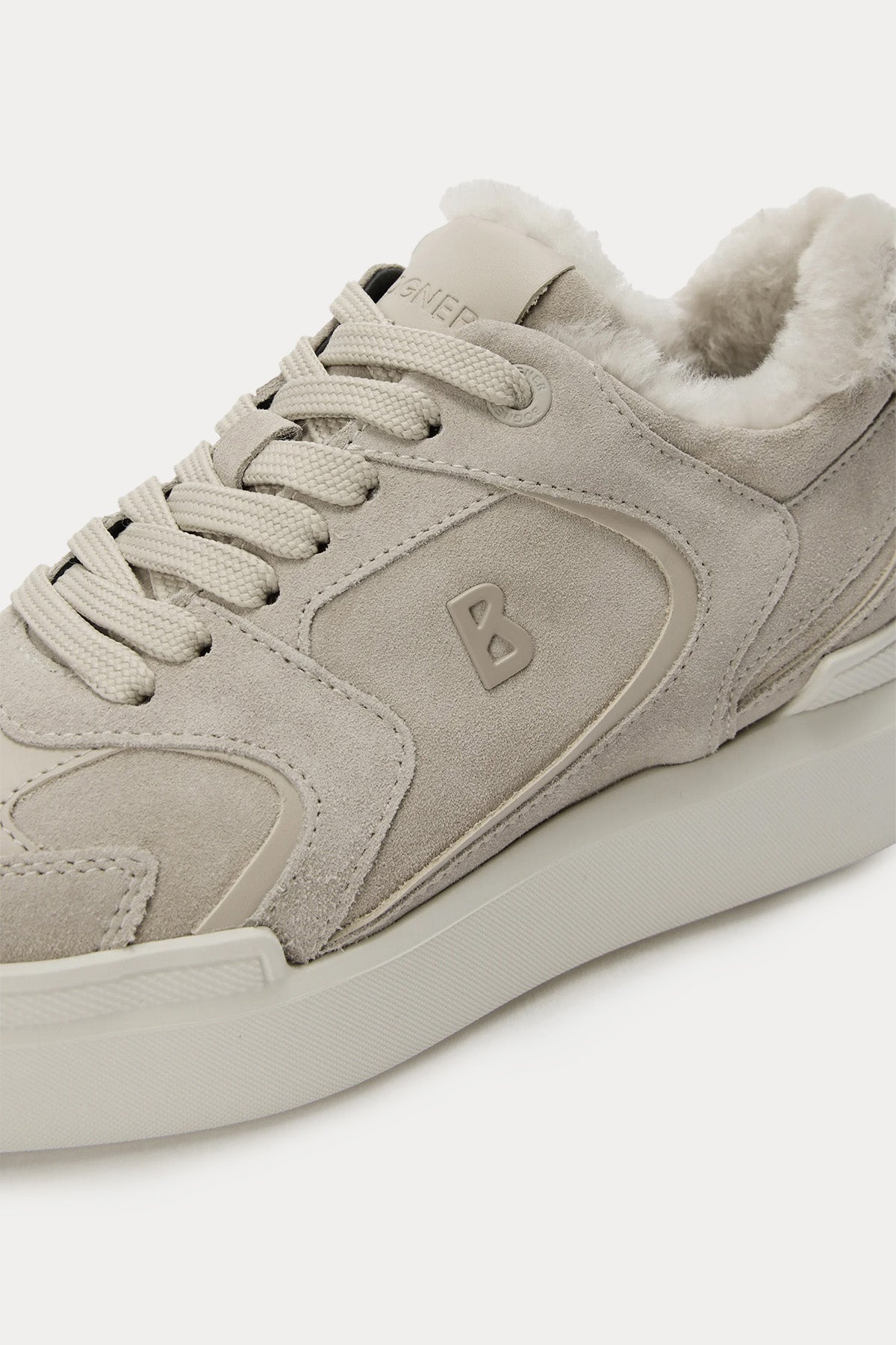 Bogner Hollywood İçi Kürklü Süet Sneaker Ayakkabı-Ayakkabı-Libas