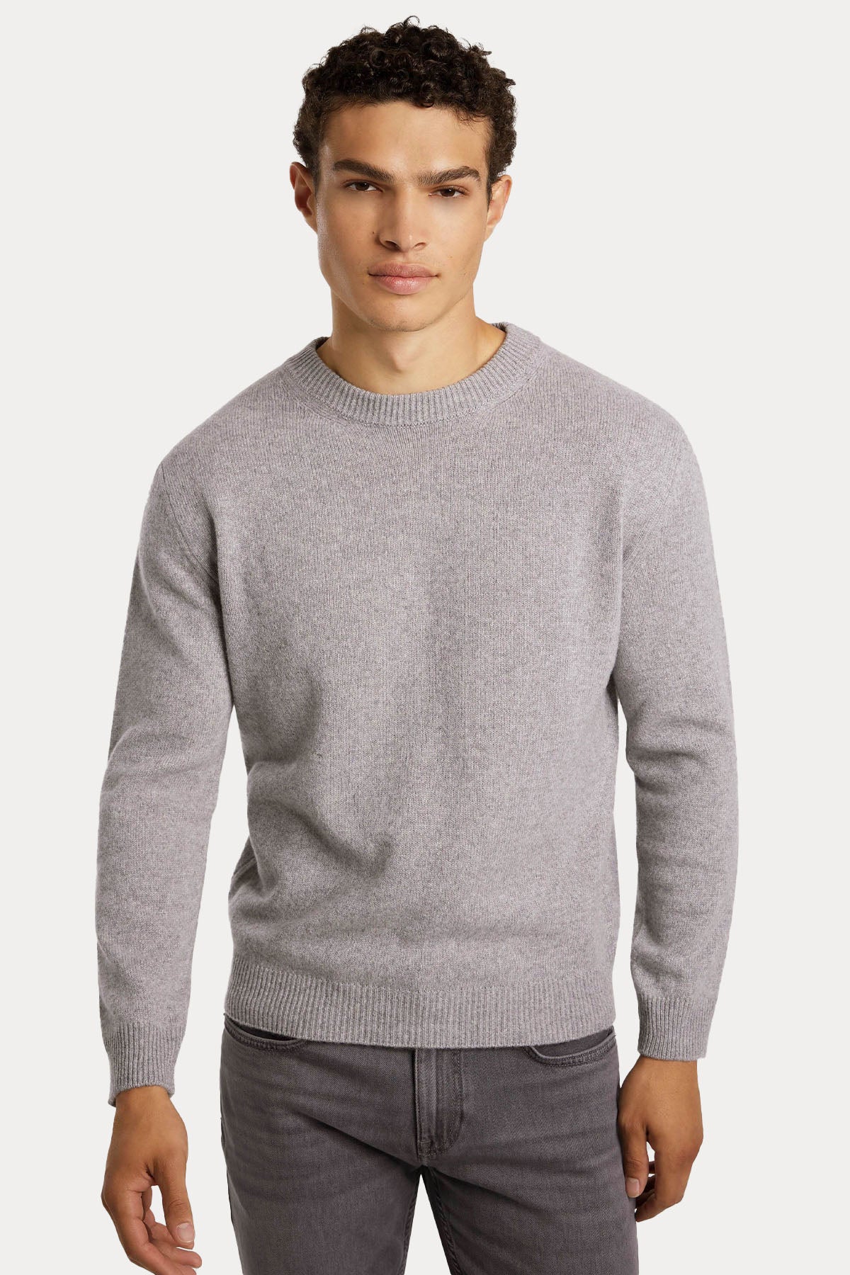 Manifattura Regular Fit Yuvarlak Yaka Kaşmir Örgü Yün Triko