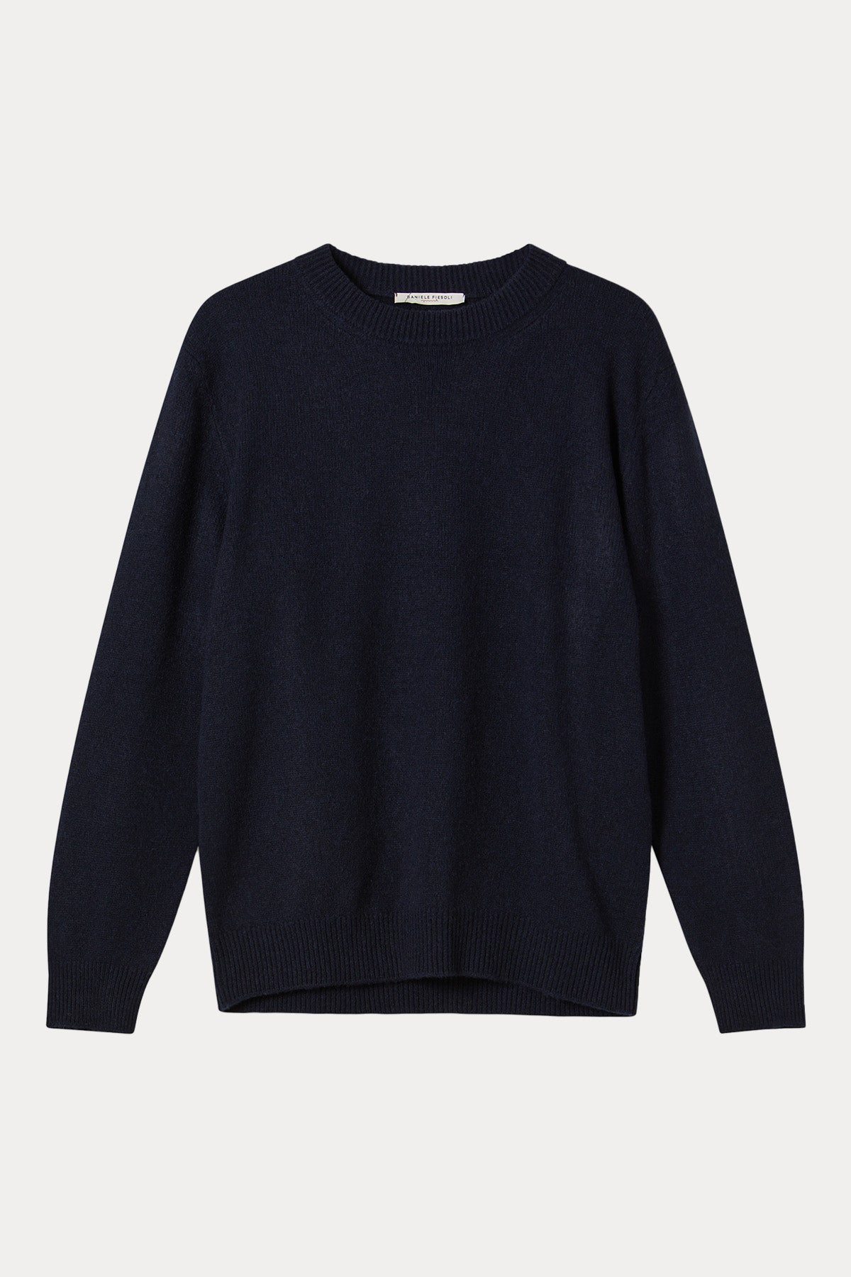 Manifattura Regular Fit Yuvarlak Yaka Kaşmir Örgü Yün Triko