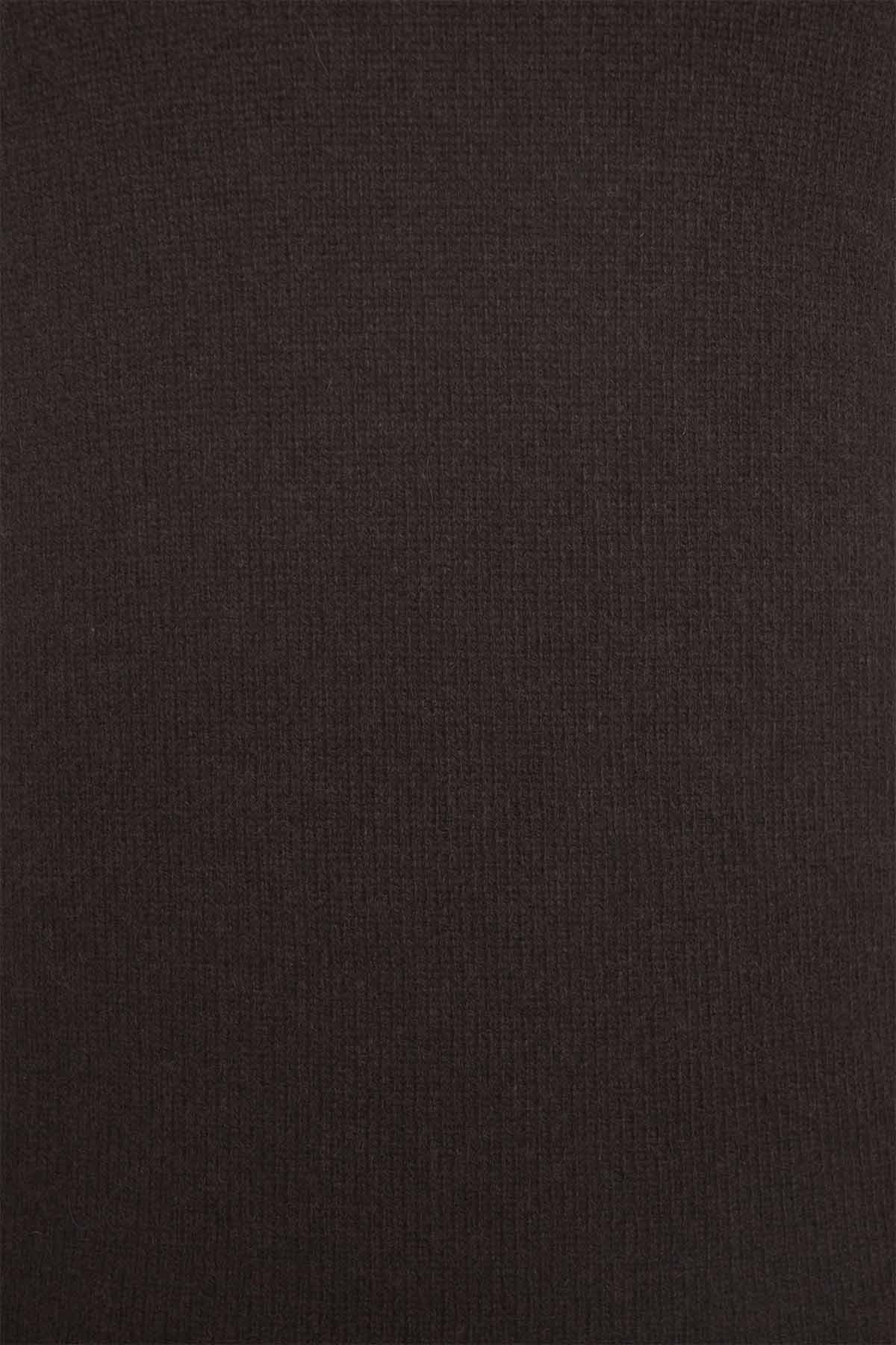 Manifattura Yuvarlak Yaka Regular Fit Kaşmir Örgü Yün Triko