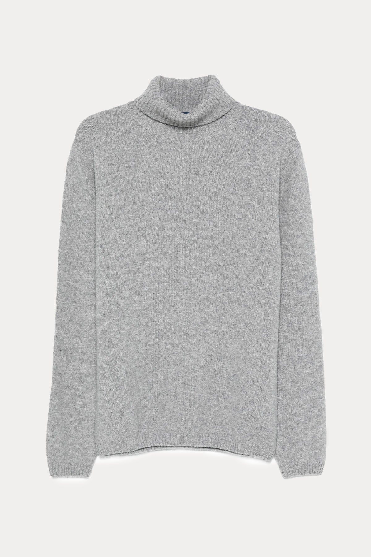 Manifattura Balıkçı Yaka Regular Fit Örgü Yün Triko