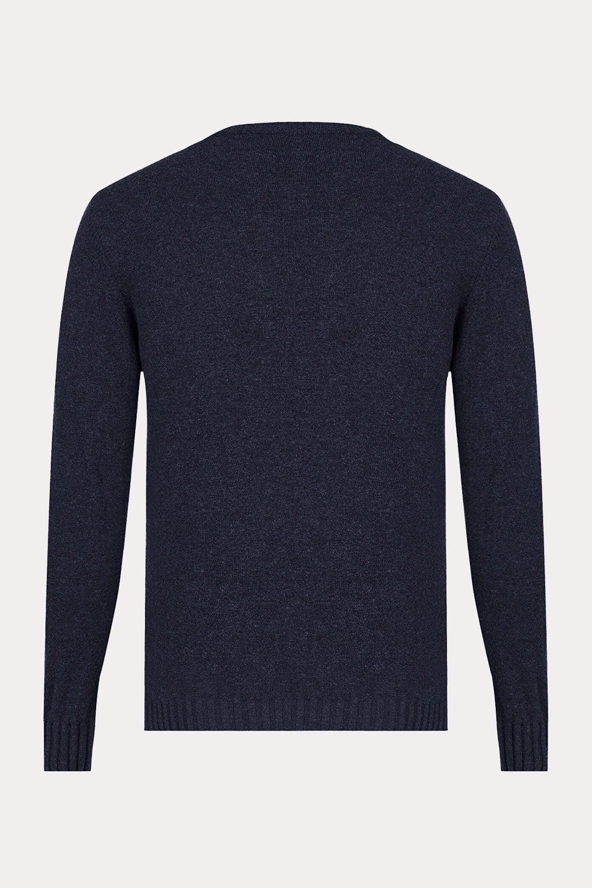 Manifattura Yuvarlak Yaka Örgü Yün Triko