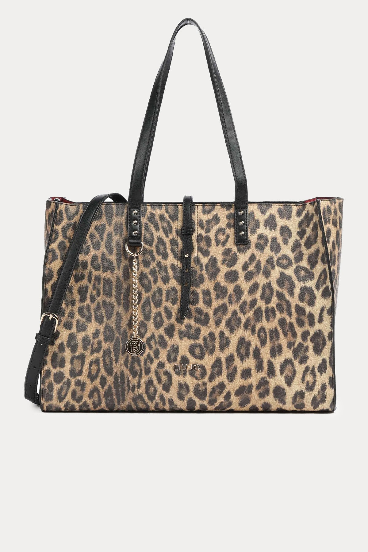 Liu Jo Leopar Desenli Shopping Bag Çanta