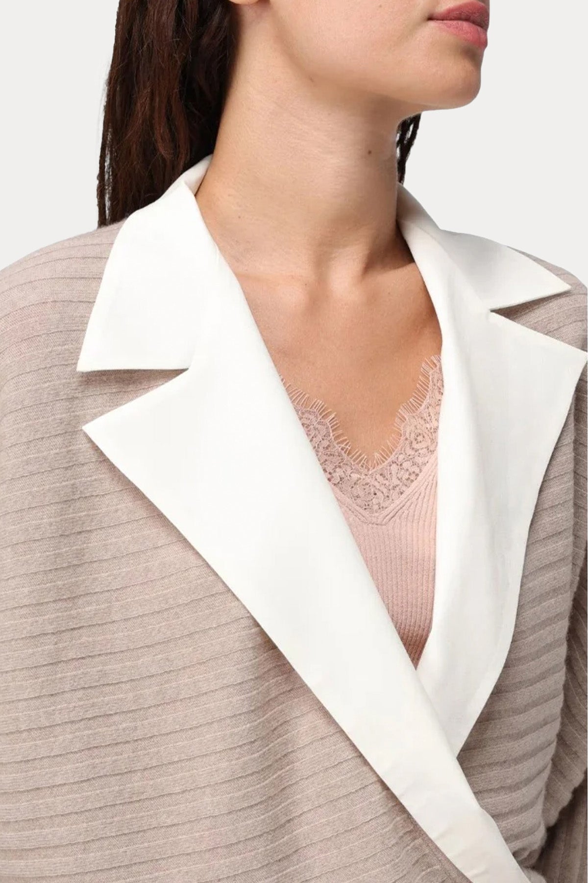 Liu Jo Kaşmir Fitilli Yün Triko