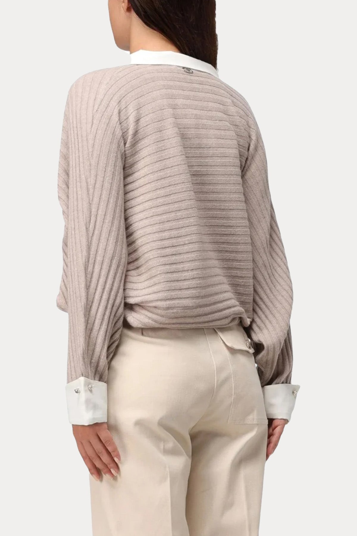 Liu Jo Kaşmir Fitilli Yün Triko