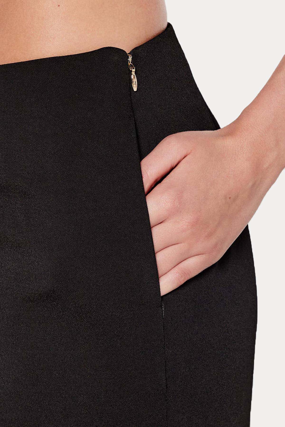 Liu Jo Flare Fit Yüksek Bel Yandan Cepli Pantolon