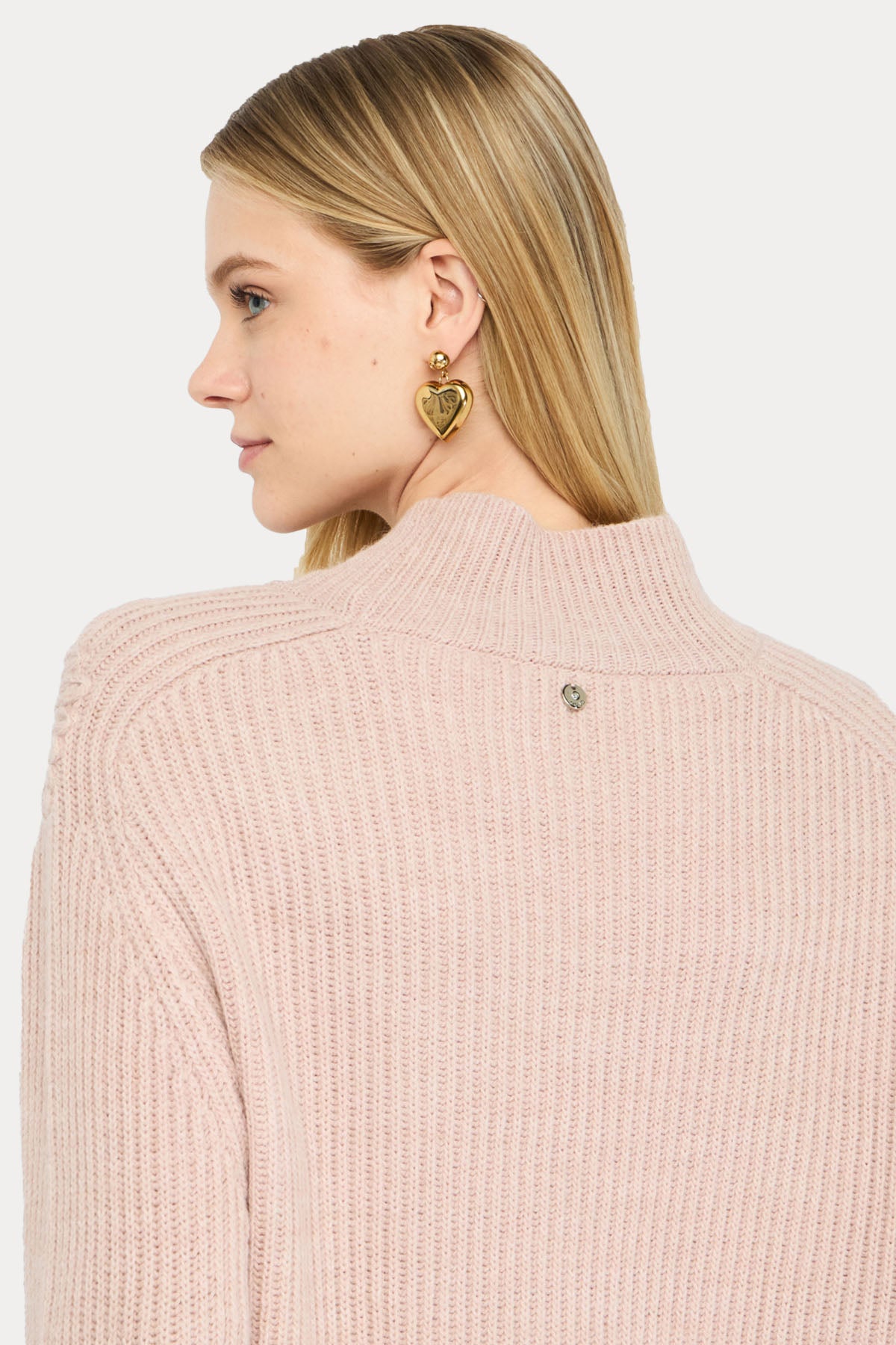 Liu Jo Yarım Balıkçı Yaka Örgü Yün Triko