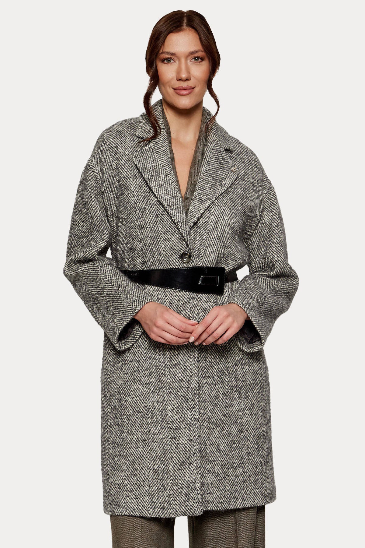 Liu Jo Kemerli Yün Kaban