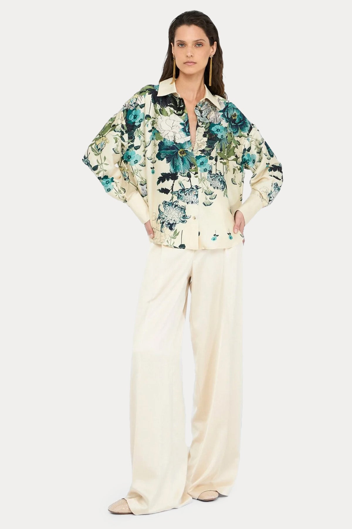 Liu Jo Çiçek Desenli Gömlek