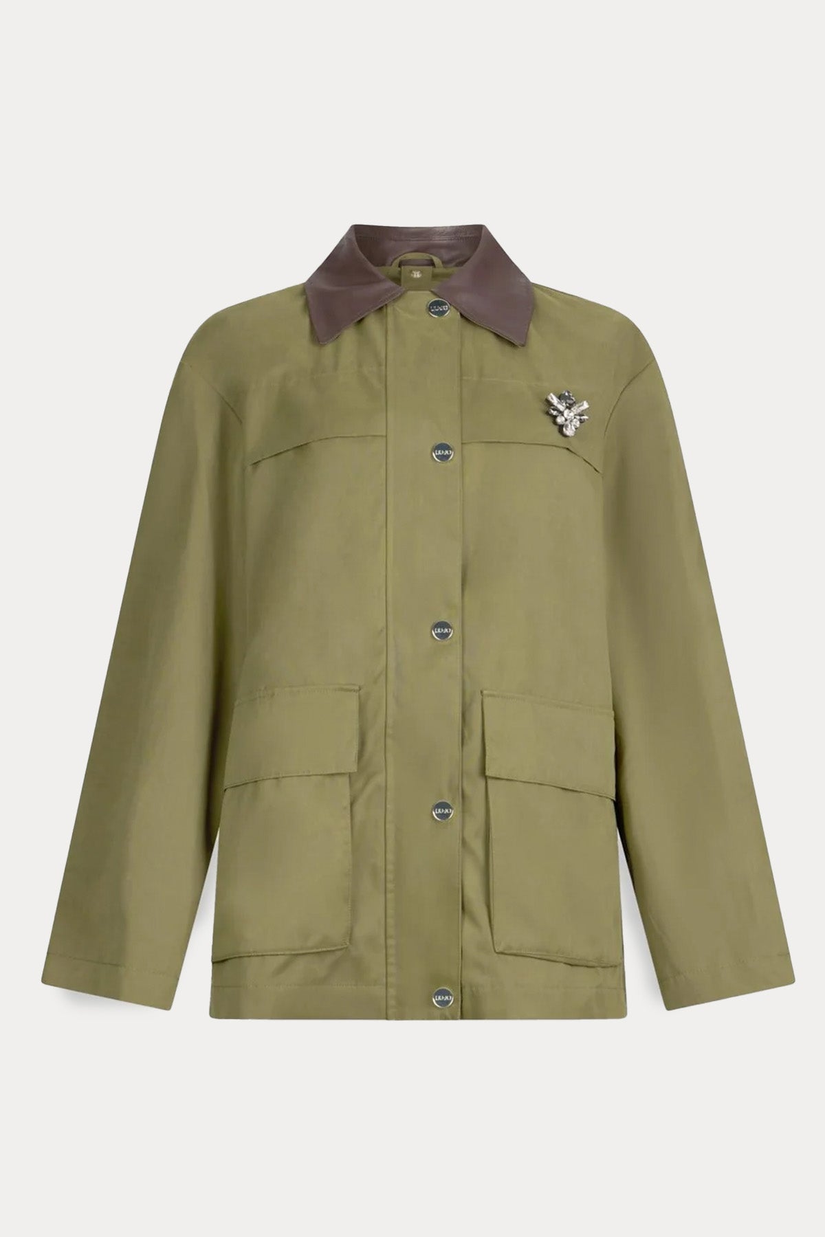 Liu Jo Cep Detaylı Boxy Fit Mont Ceket