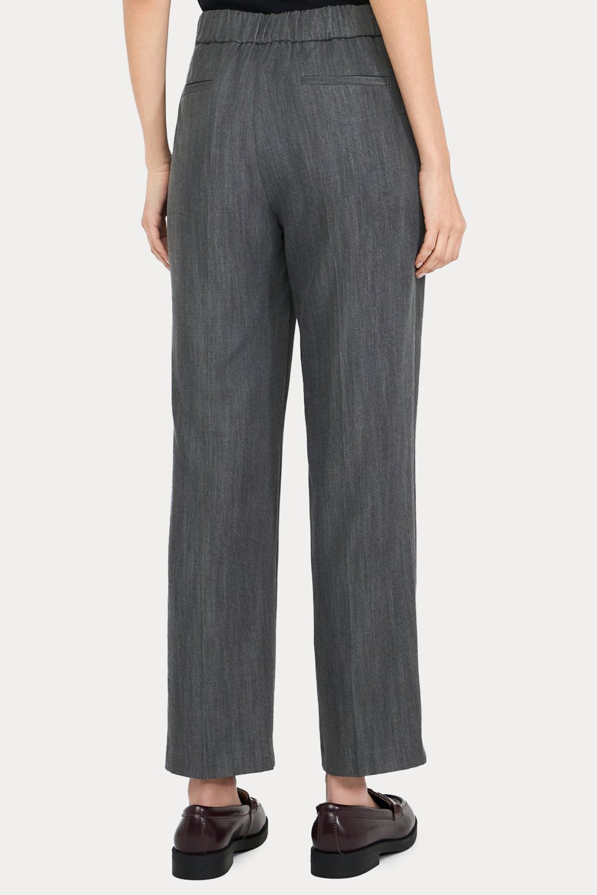 Liu Jo Slim Fit Yüksek Bel Yandan Cepli Pantolon-Pantolon-Libas
