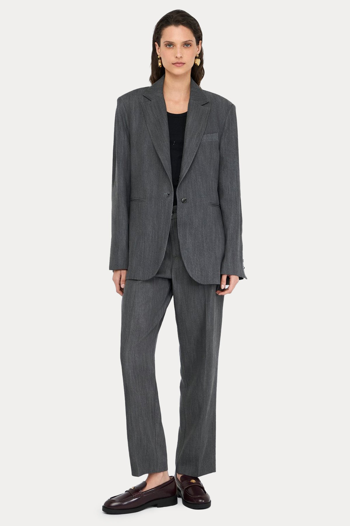 Liu Jo Slim Fit Yüksek Bel Yandan Cepli Pantolon