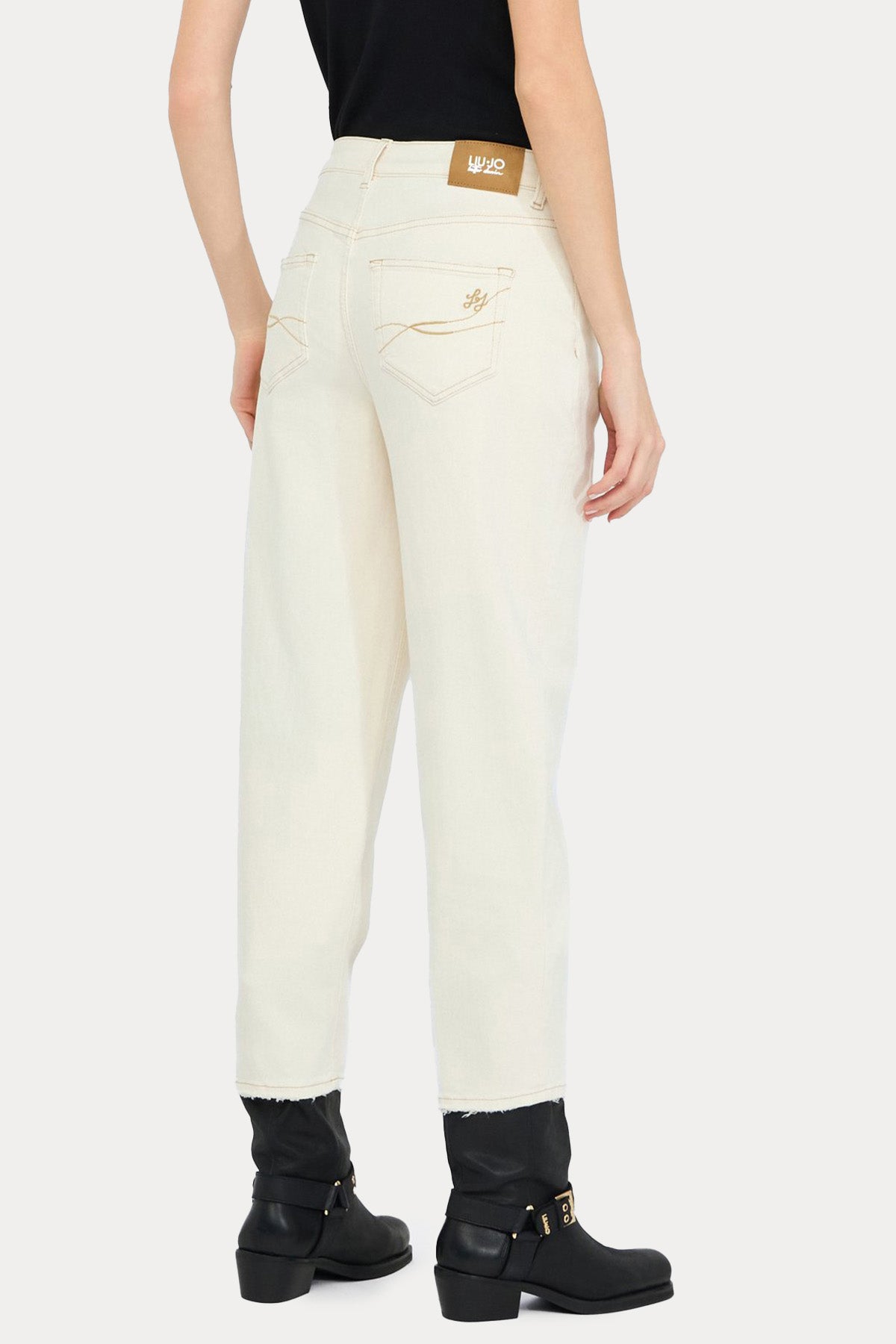 Liu Jo Carrot Fit Yüksek Bel Jeans