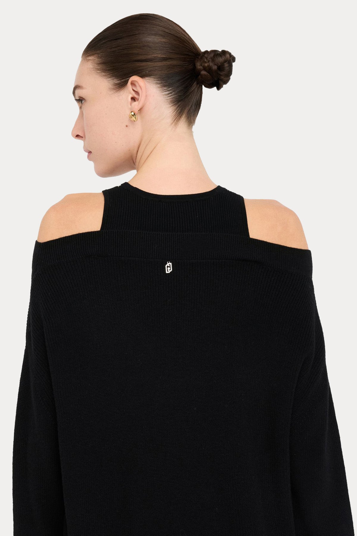 Liu Jo Relaxed Fit İnce Örgü Yün Triko