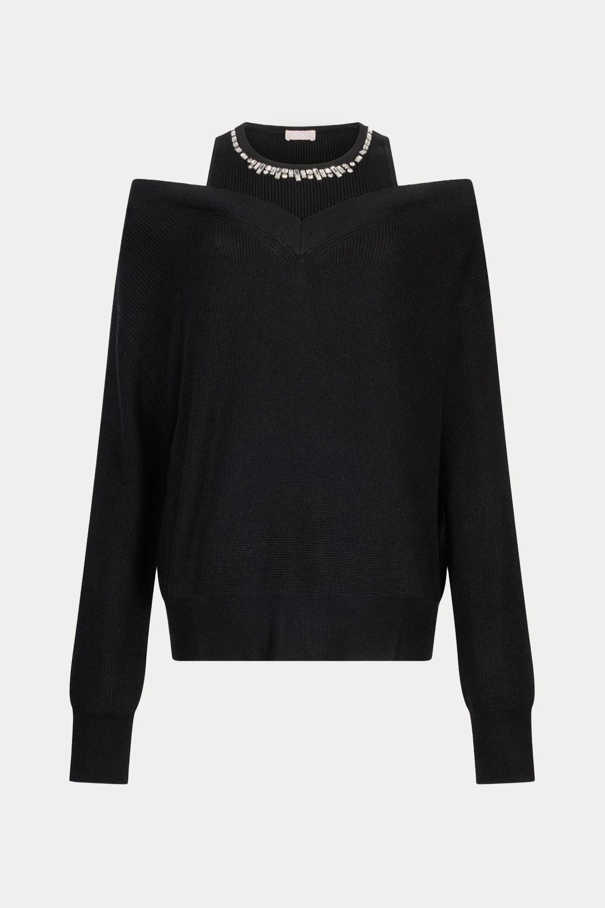 Liu Jo Relaxed Fit İnce Örgü Yün Triko