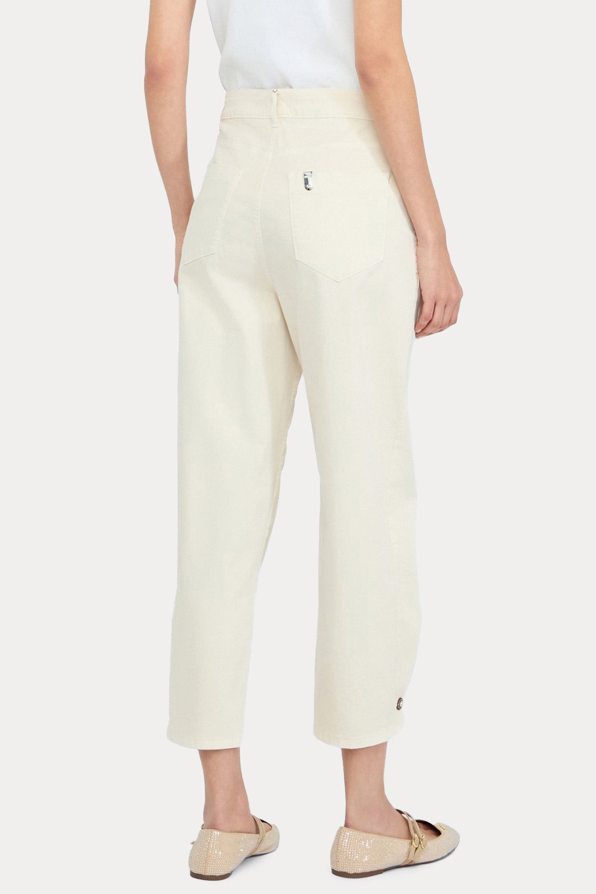 Liu Jo Balloon Fit Yüksek Belli Yandan Cepli Jeans