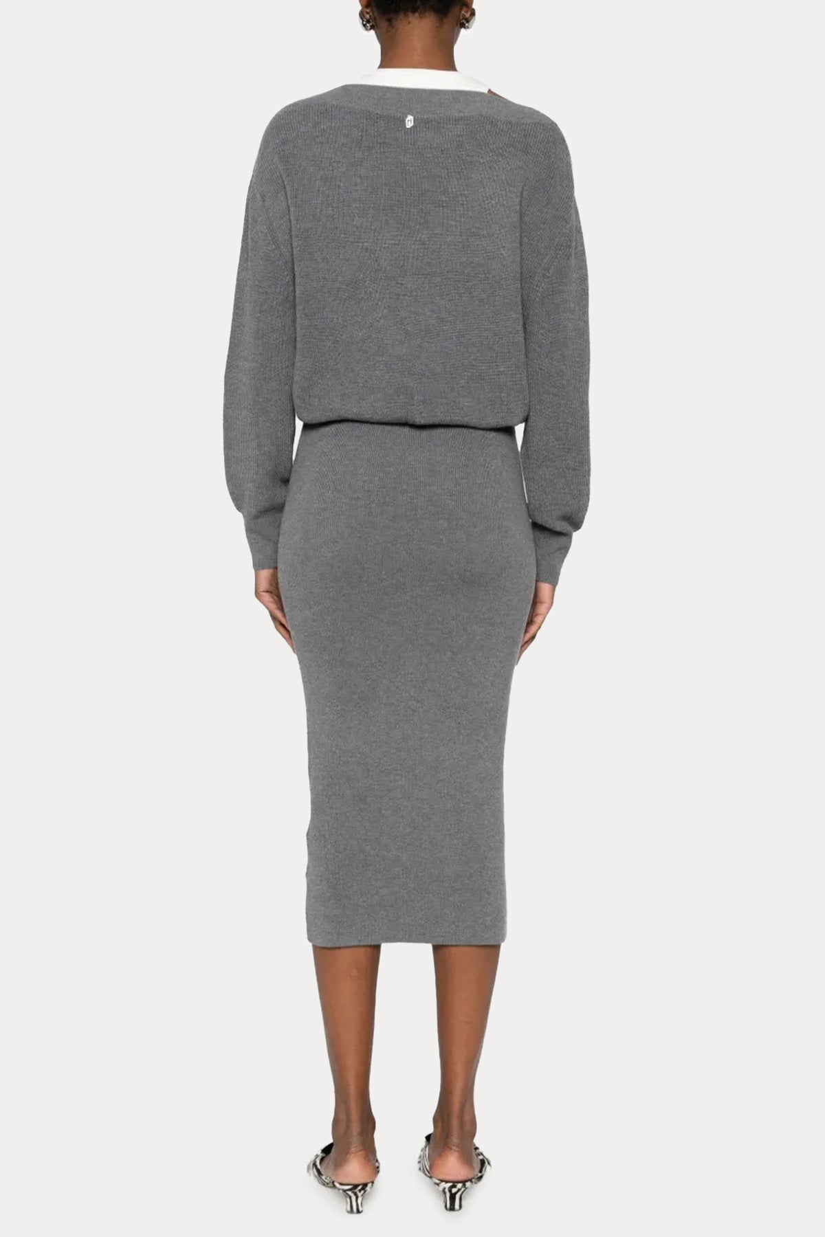 Liu Jo Örgü Midi Triko Elbise