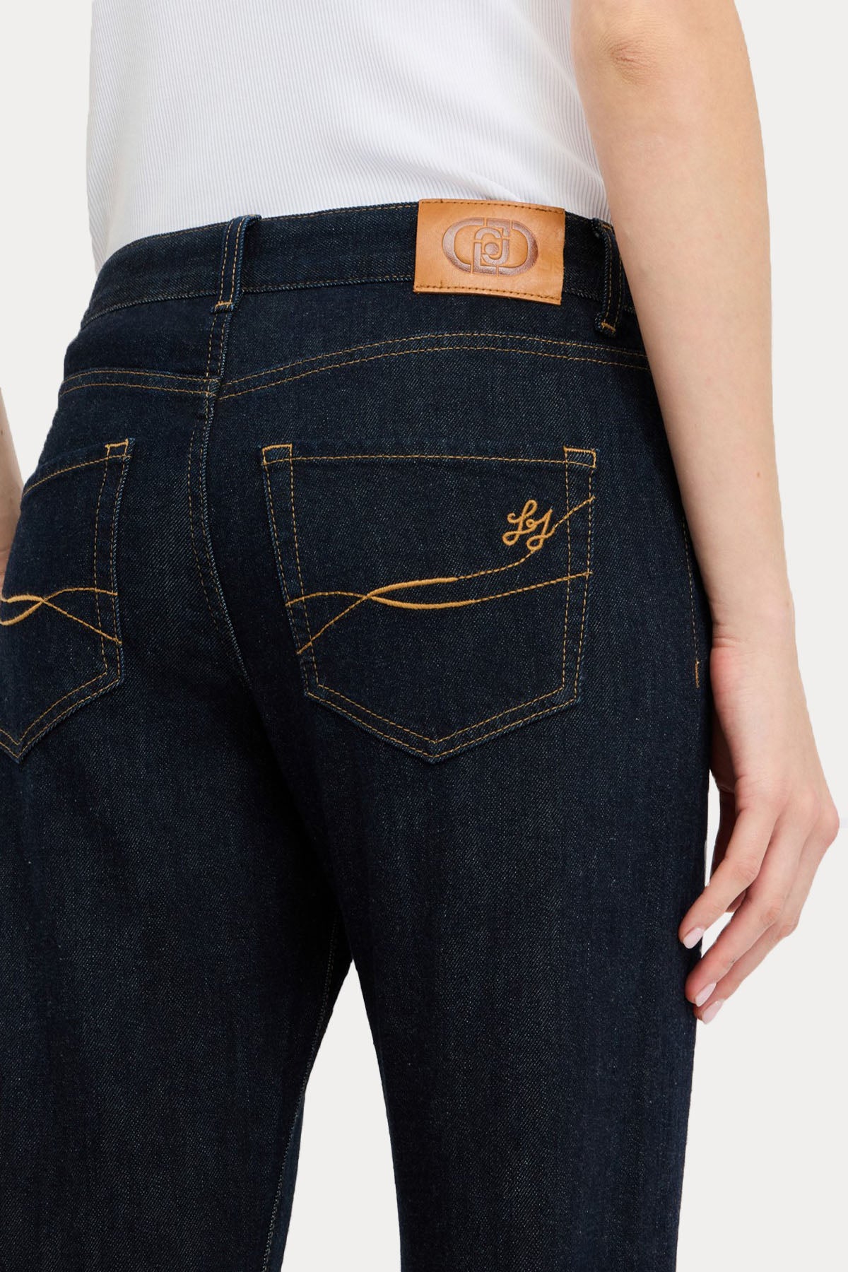 Liu Jo Straight Fit Yıkamalı Jeans