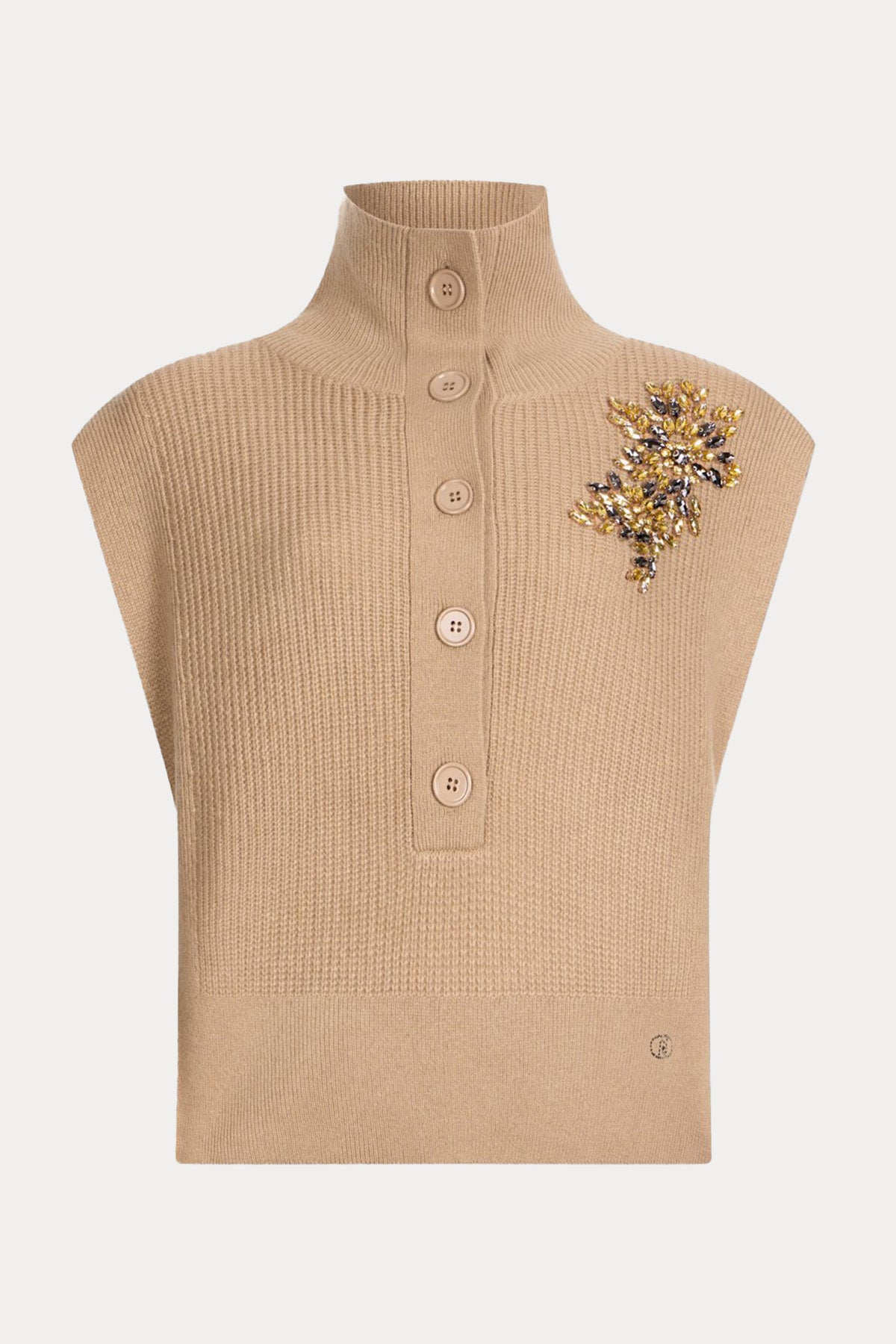 Liu Jo Dik Yaka Kolsuz Örgü Yün Triko