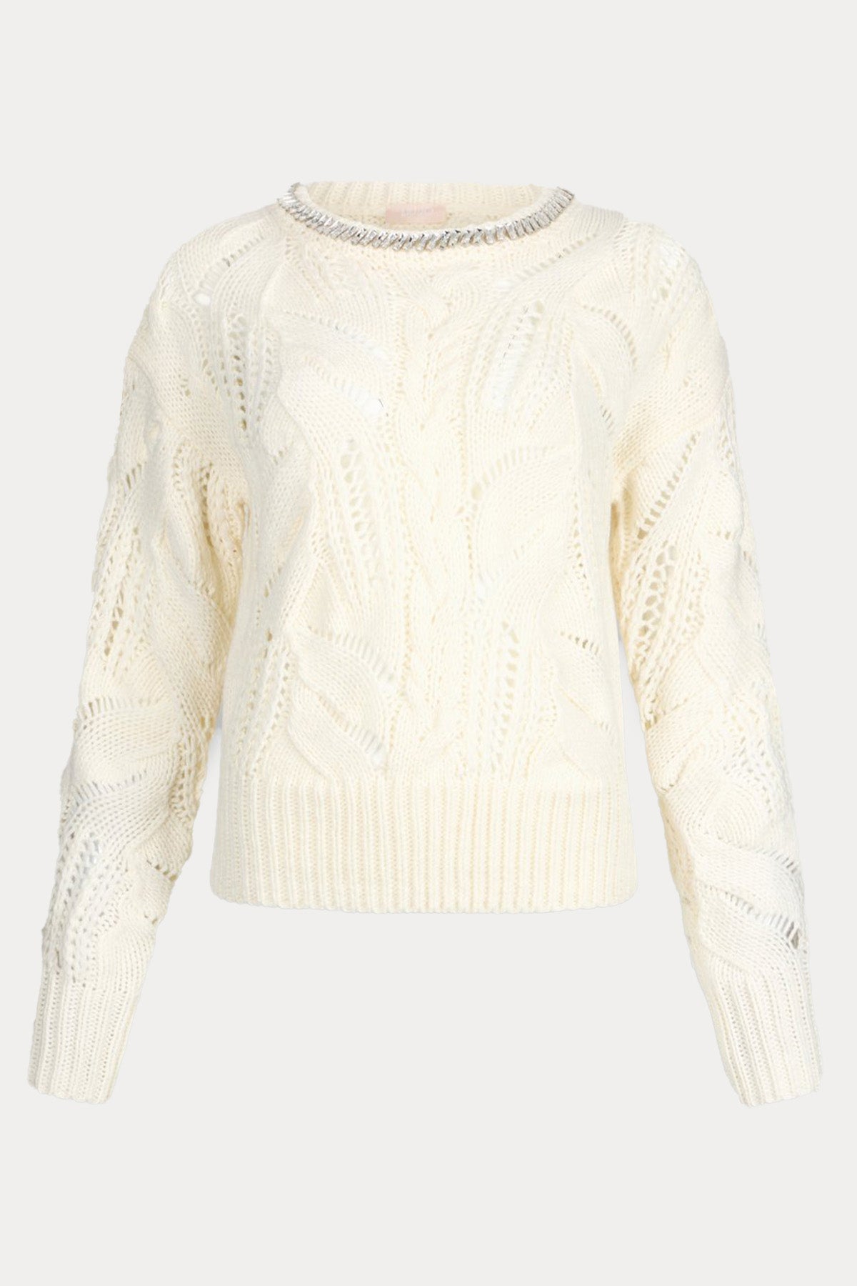 Liu Jo Relaxed Fit Örgü Yün Triko