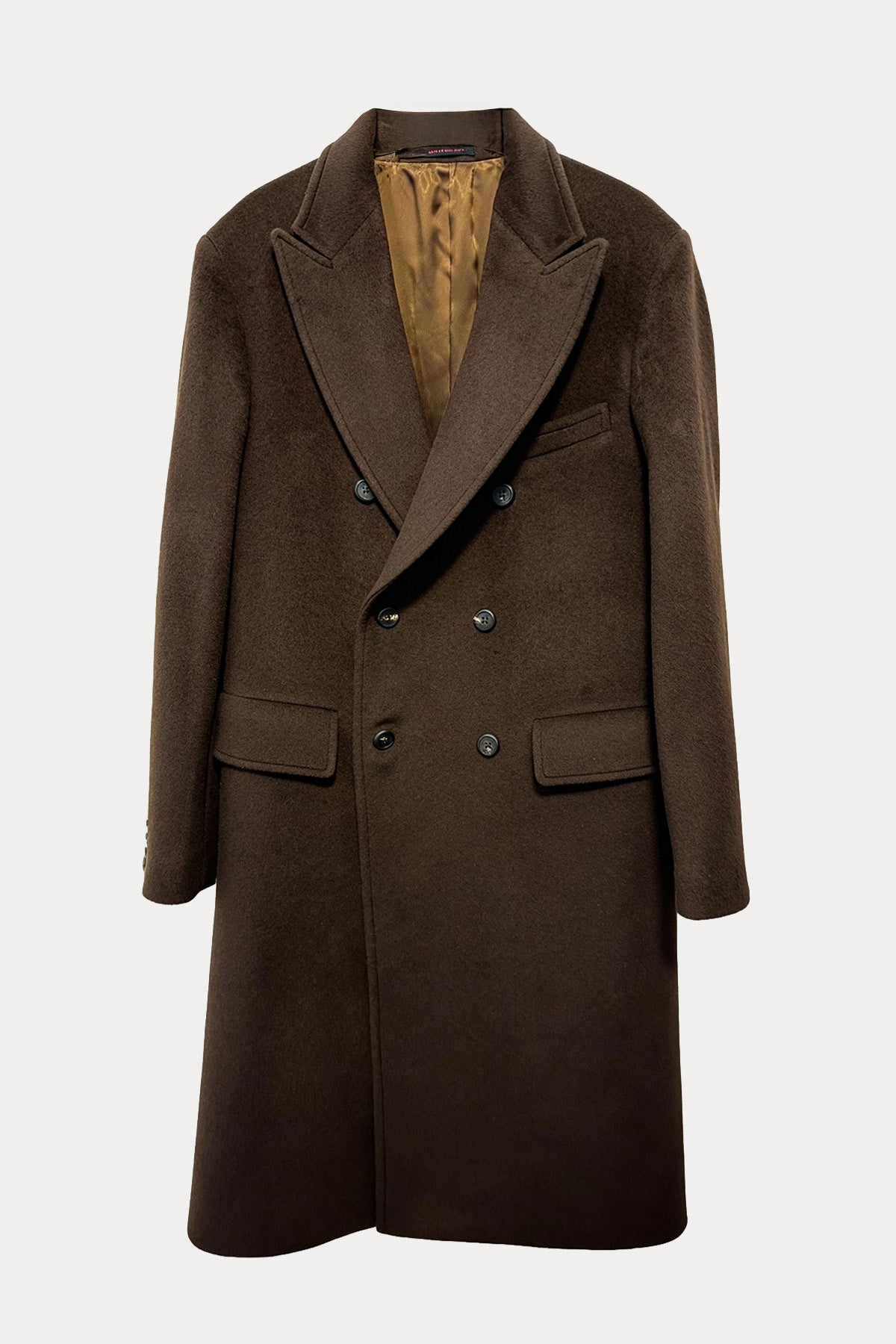 The Gigi Momafin Kruvaze Yün Kaban