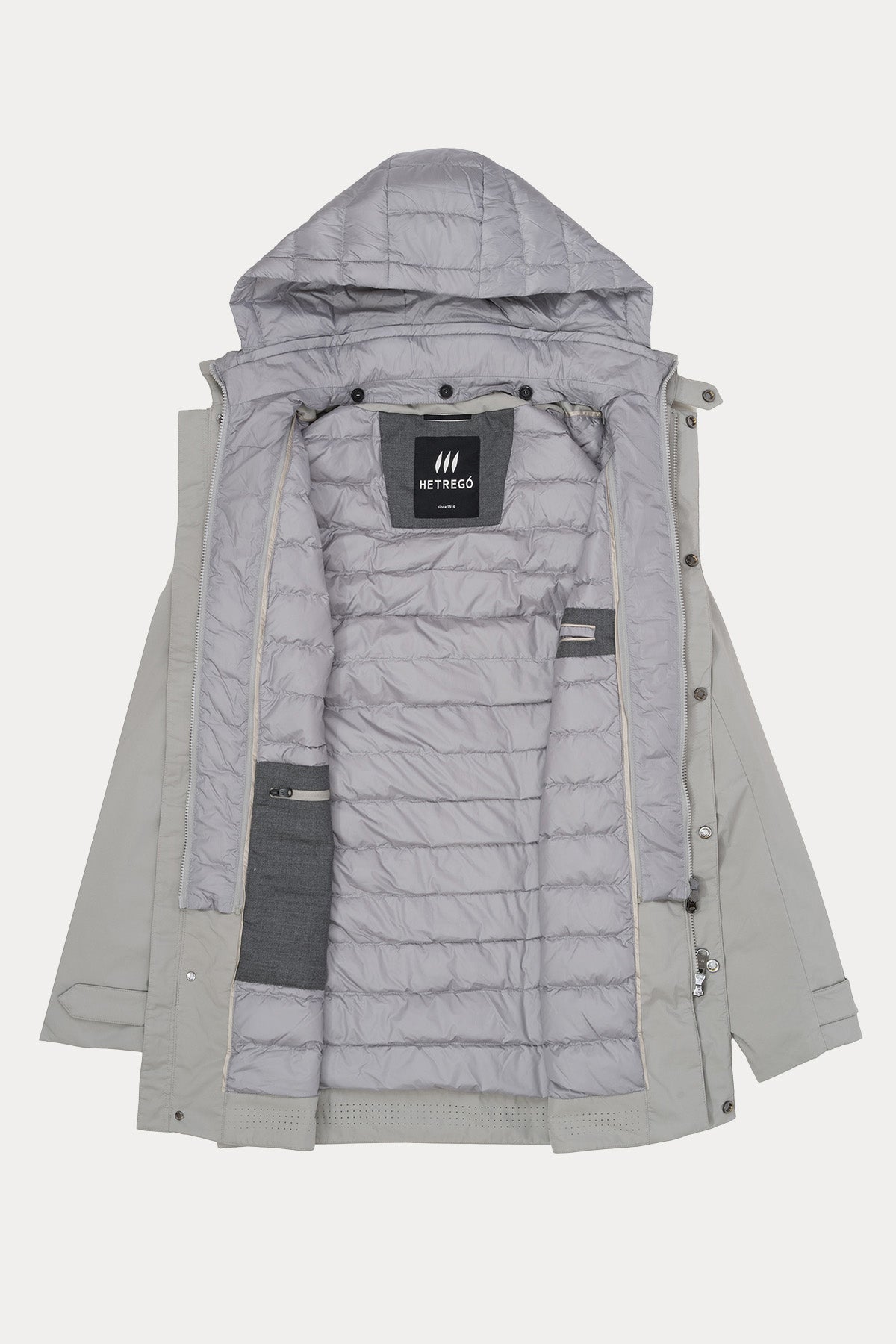 Hetrego Arvid Demonte Puffer İç Parçalı Mont-Mont-Libas