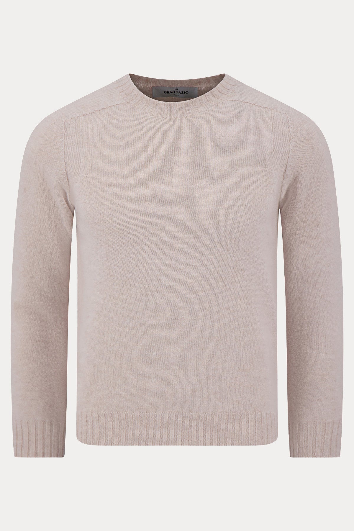 Gran Sasso Yuvarlak Yaka Örgü Yün Triko