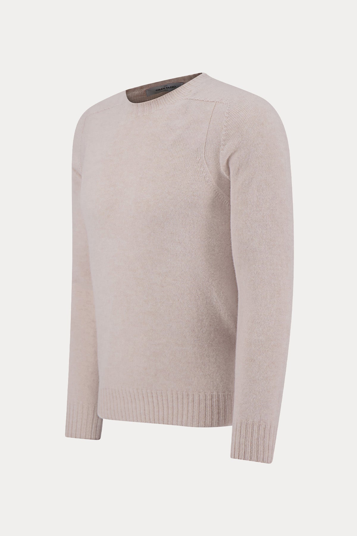 Gran Sasso Yuvarlak Yaka Örgü Yün Triko