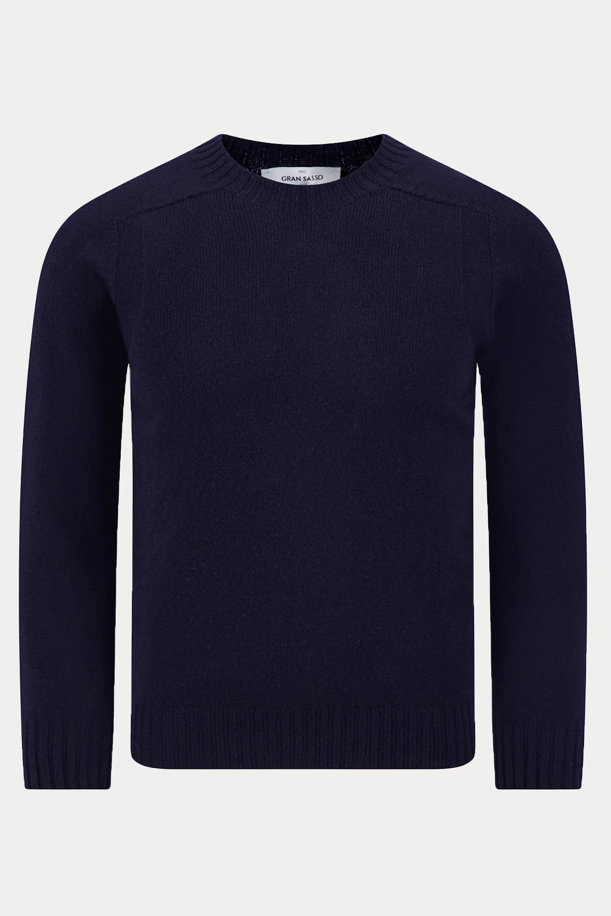 Gran Sasso Yuvarlak Yaka Örgü Yün Triko