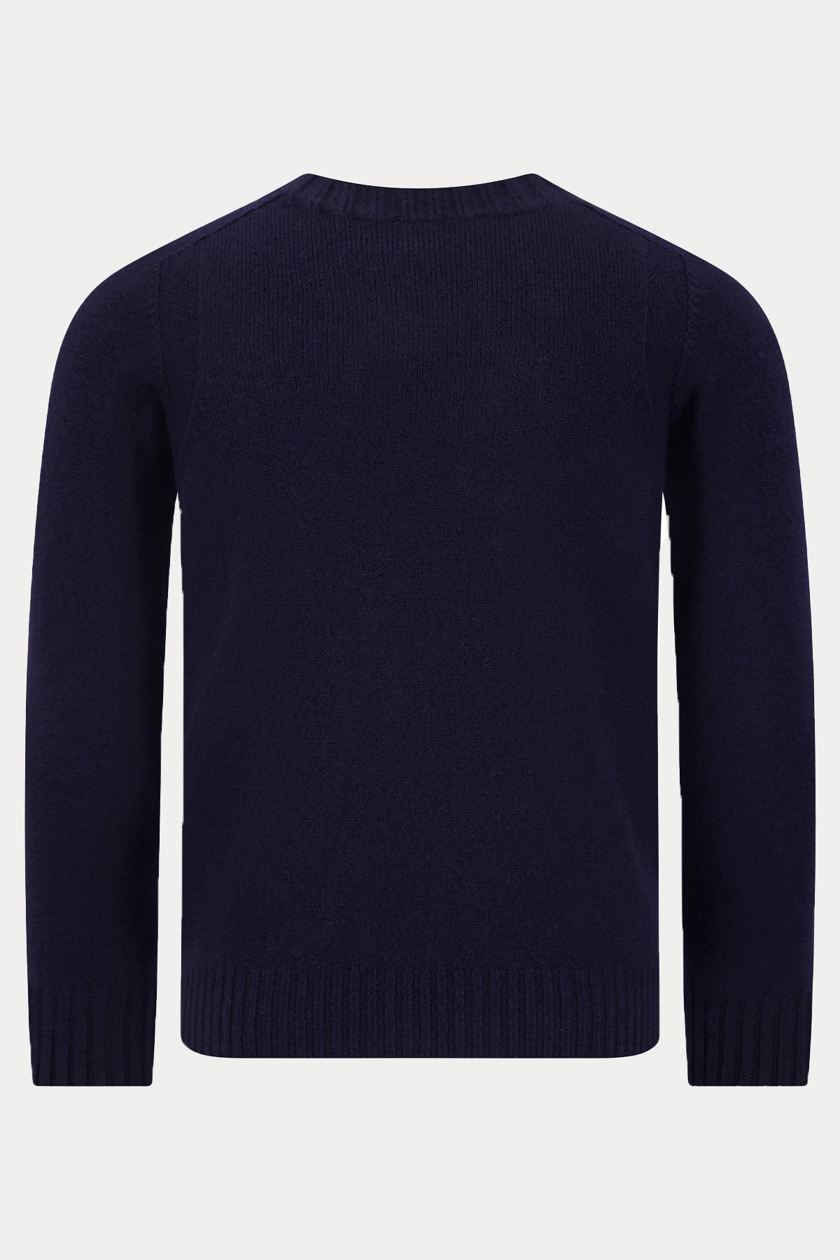 Gran Sasso Yuvarlak Yaka Örgü Yün Triko