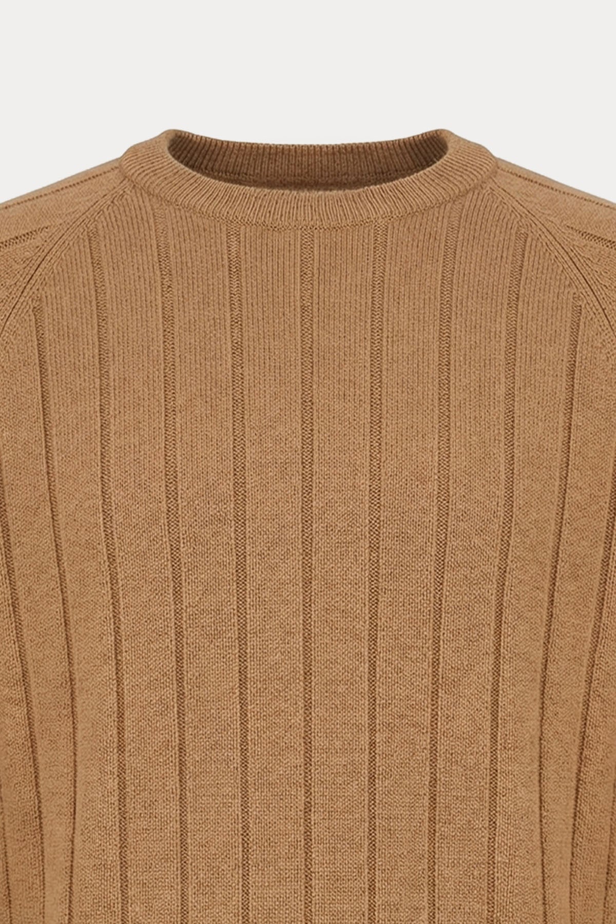 Gran Sasso Yuvarlak Yaka Örgü Kaşmir Yün Triko