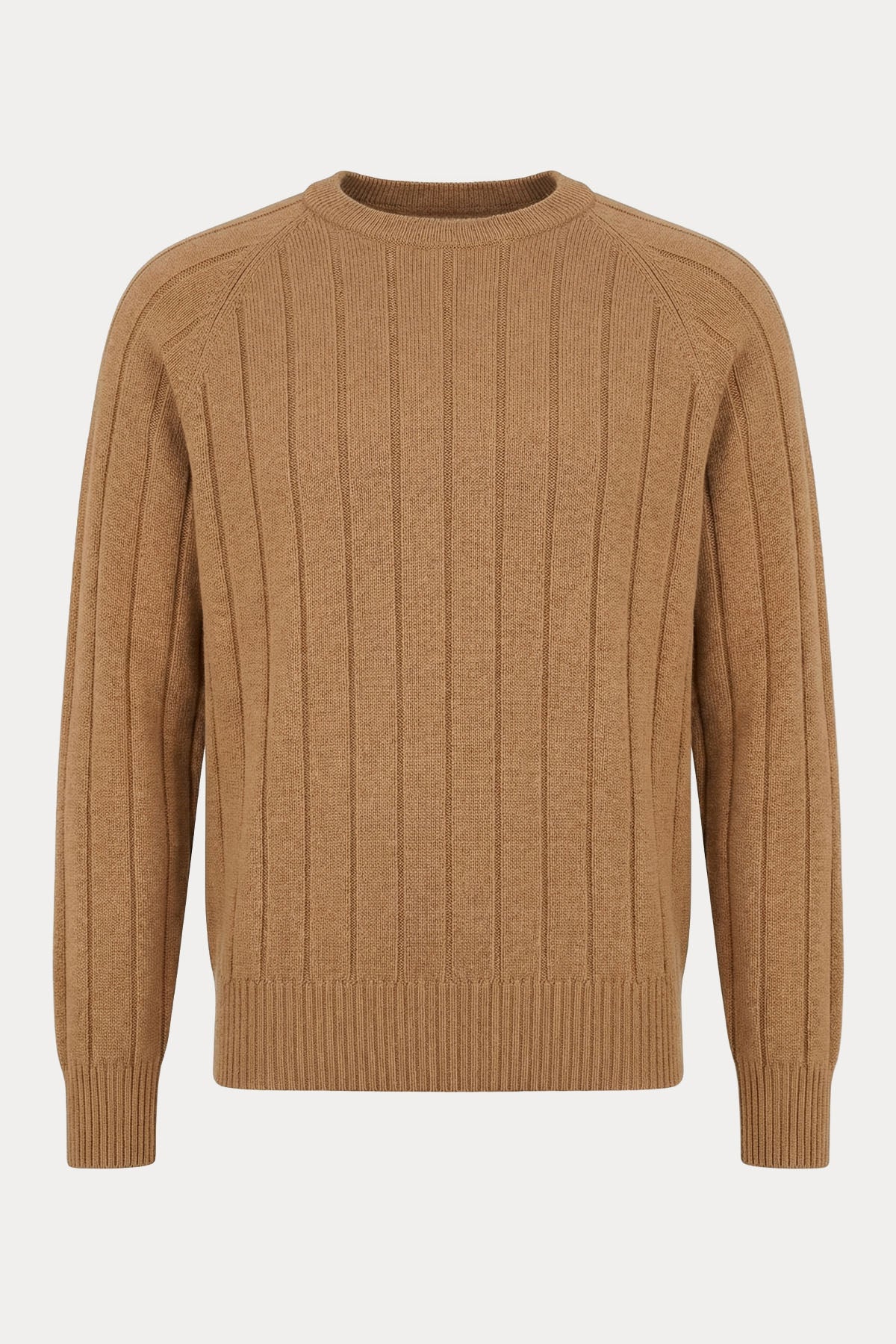 Gran Sasso Yuvarlak Yaka Örgü Kaşmir Yün Triko