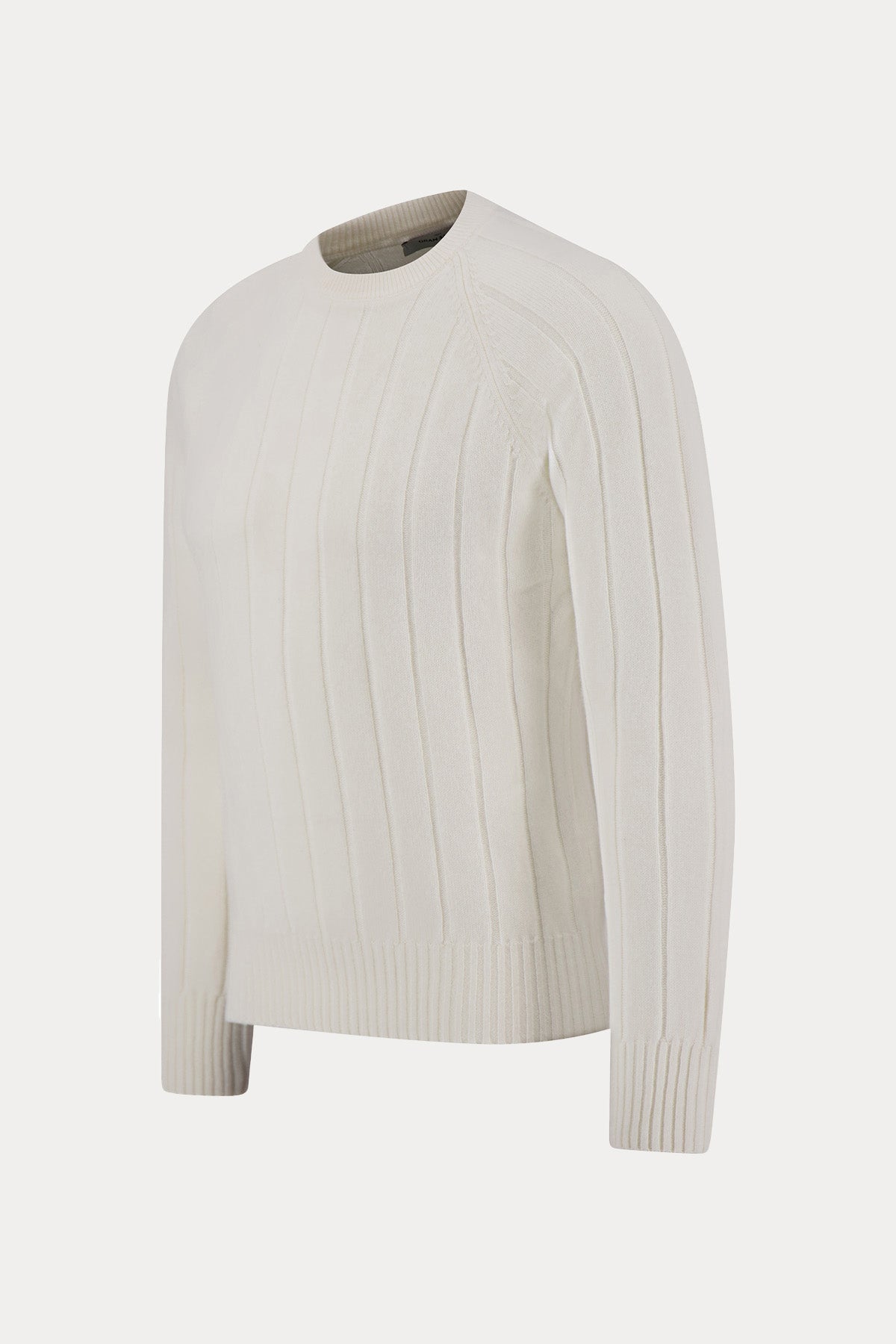 Gran Sasso Yuvarlak Yaka Örgü Kaşmir Yün Triko