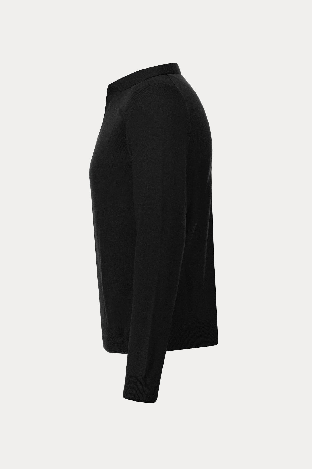 Gran Sasso Polo Yaka İnce Örgü Yün Triko