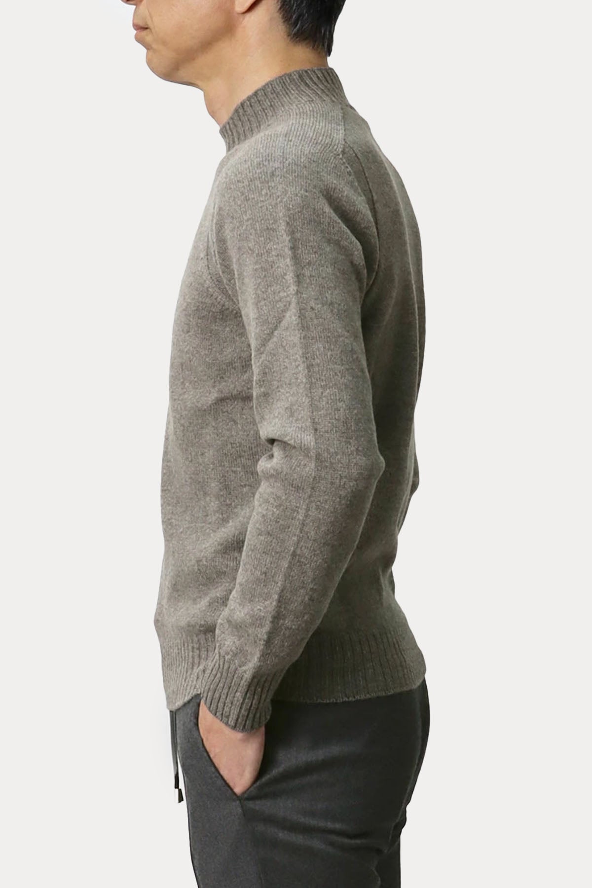 Gran Sasso Perkins Yaka Örgü Yün Triko