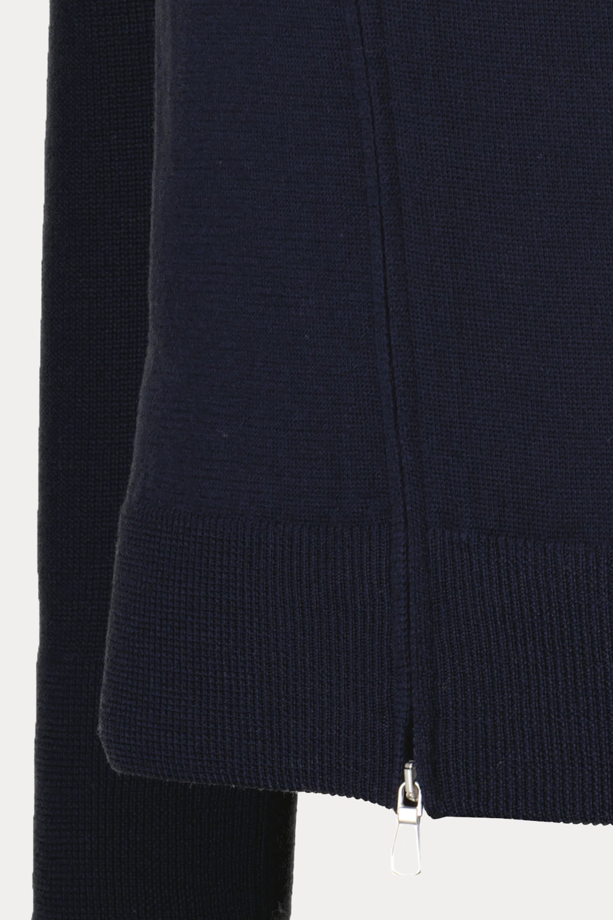 Gran Sasso Dik Yaka Örgü Su Geçirmez Triko Ceket