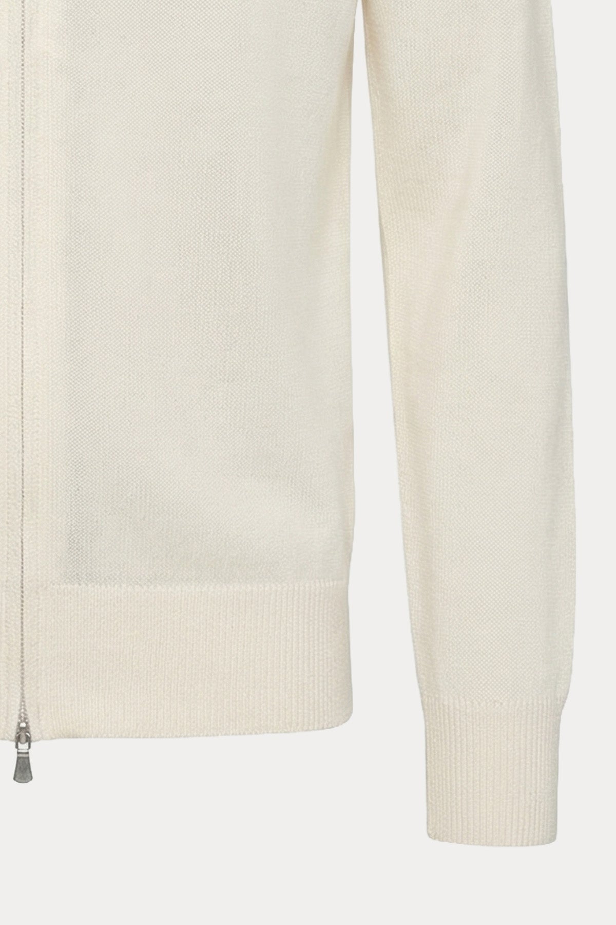 Gran Sasso Dik Yaka Örgü Su Geçirmez Triko Ceket