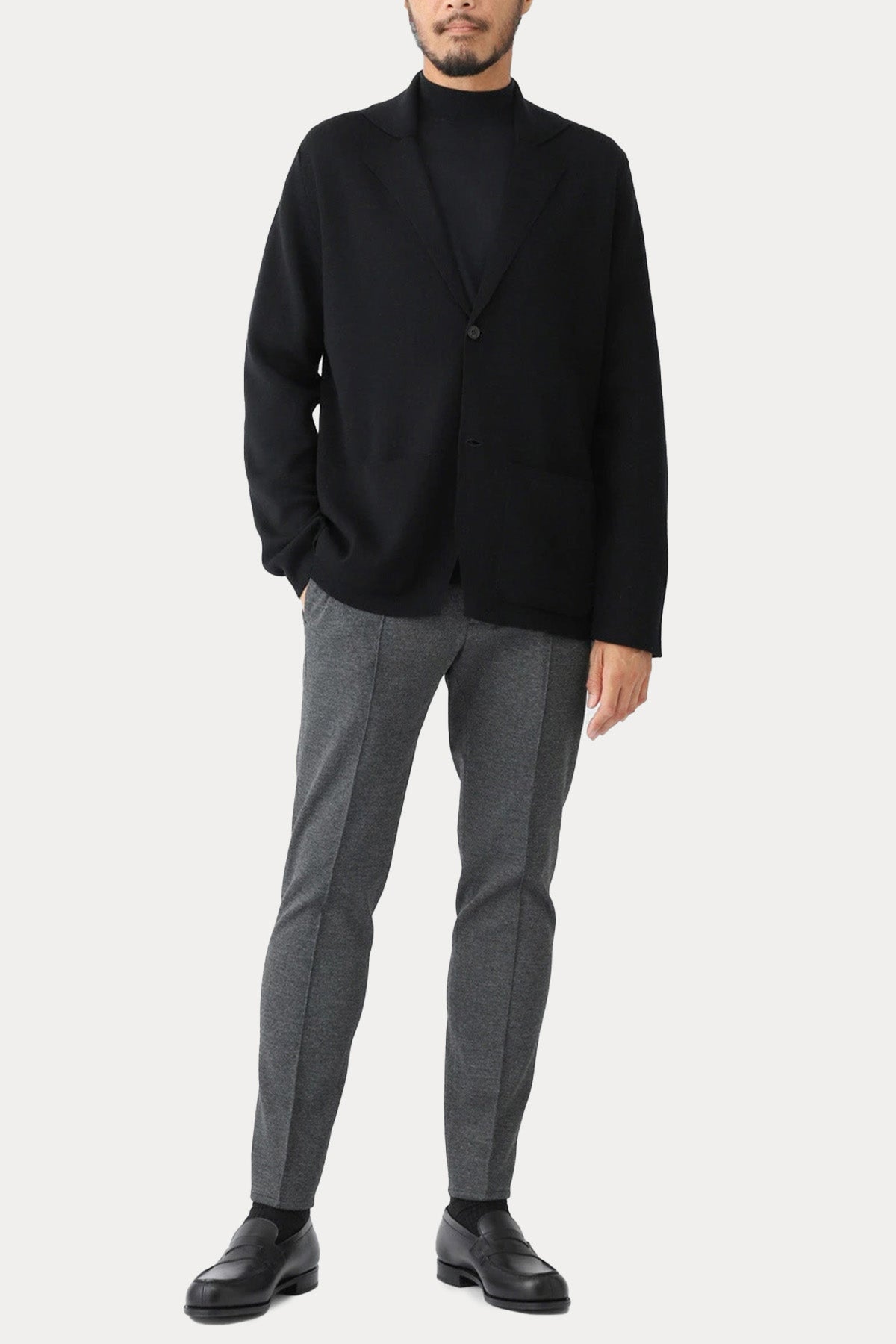 Gran Sasso Örgü Yün Triko Blazer Ceket