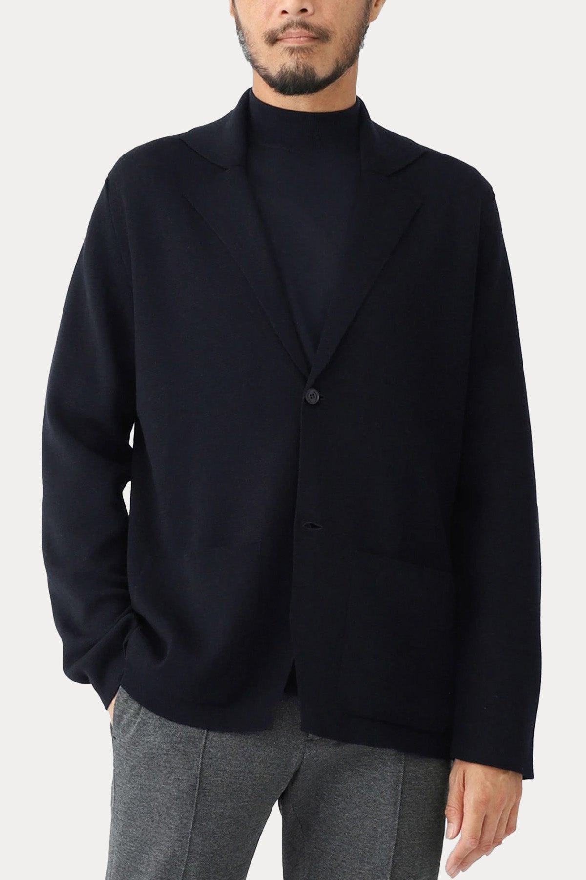 Gran Sasso Örgü Yün Triko Blazer Ceket