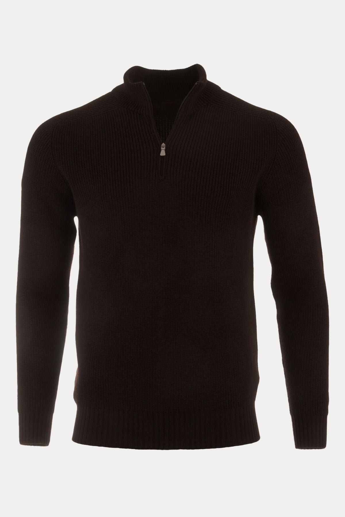 Gran Sasso Fermuarlı Dik Yaka Örgü Su Geçirmez Triko