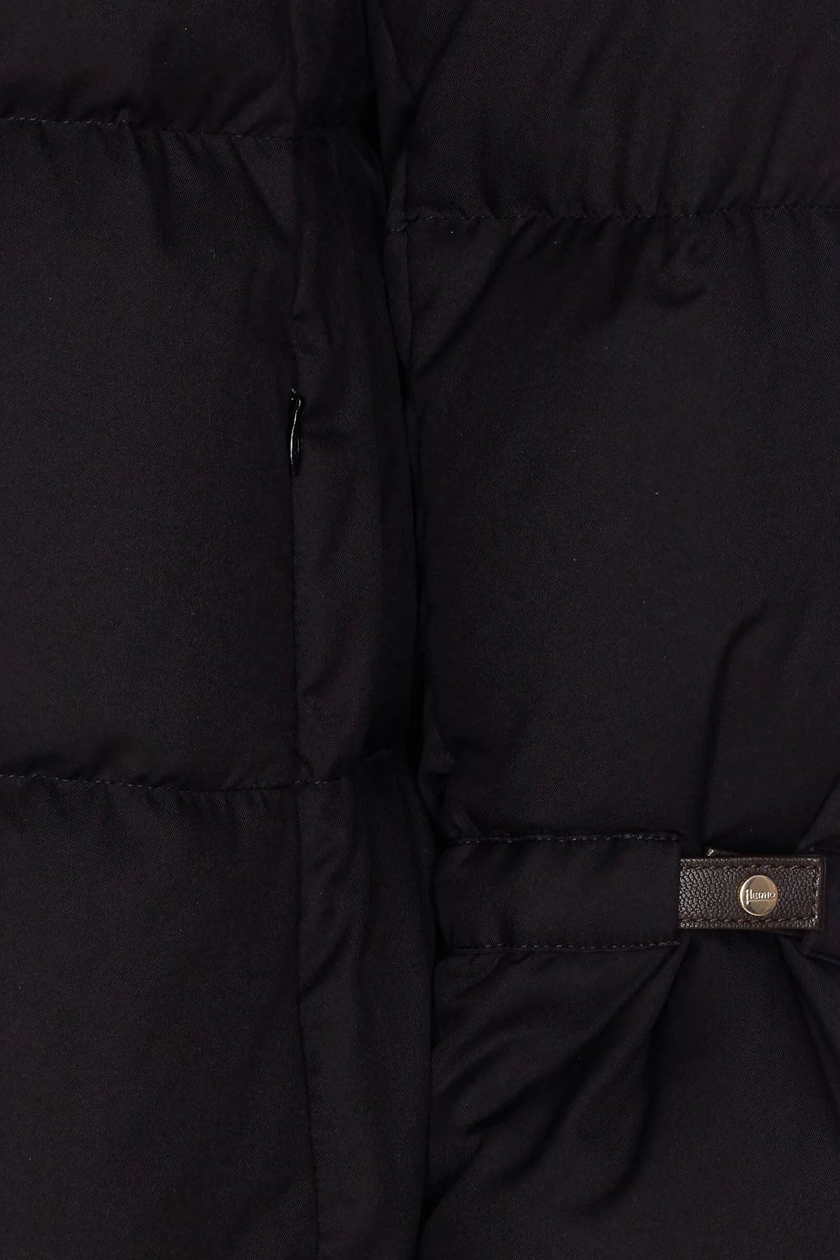 Herno Regular Fit Kürklü Peluş Yaka Puffer Mont