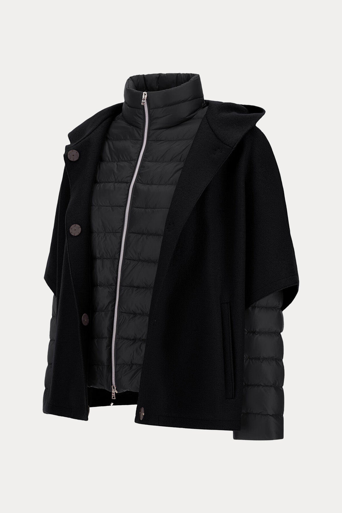 Herno Demonte Dış Parçalı Puffer Mont Ceket