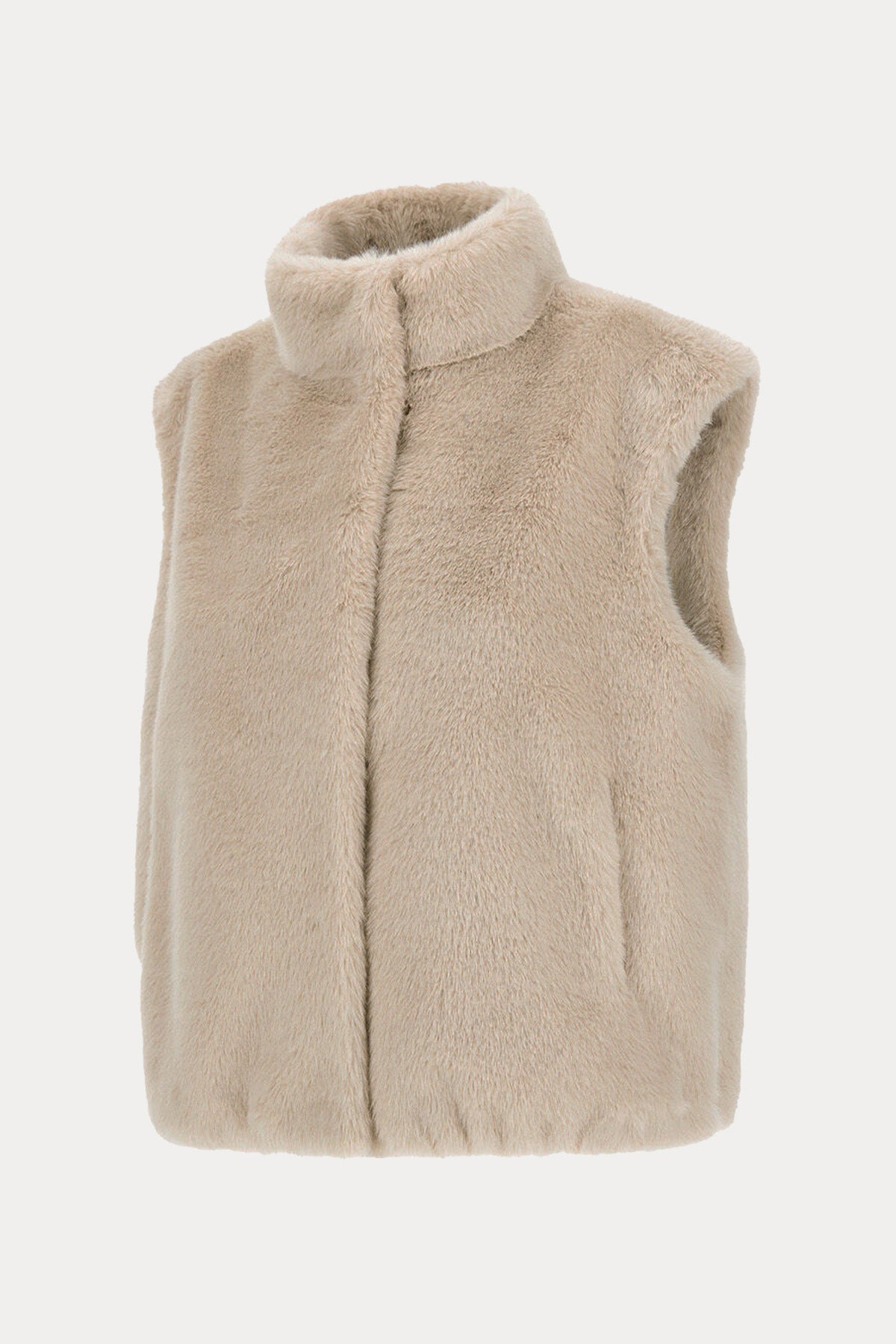 Herno Resort Regular Fit Peluş Yelek