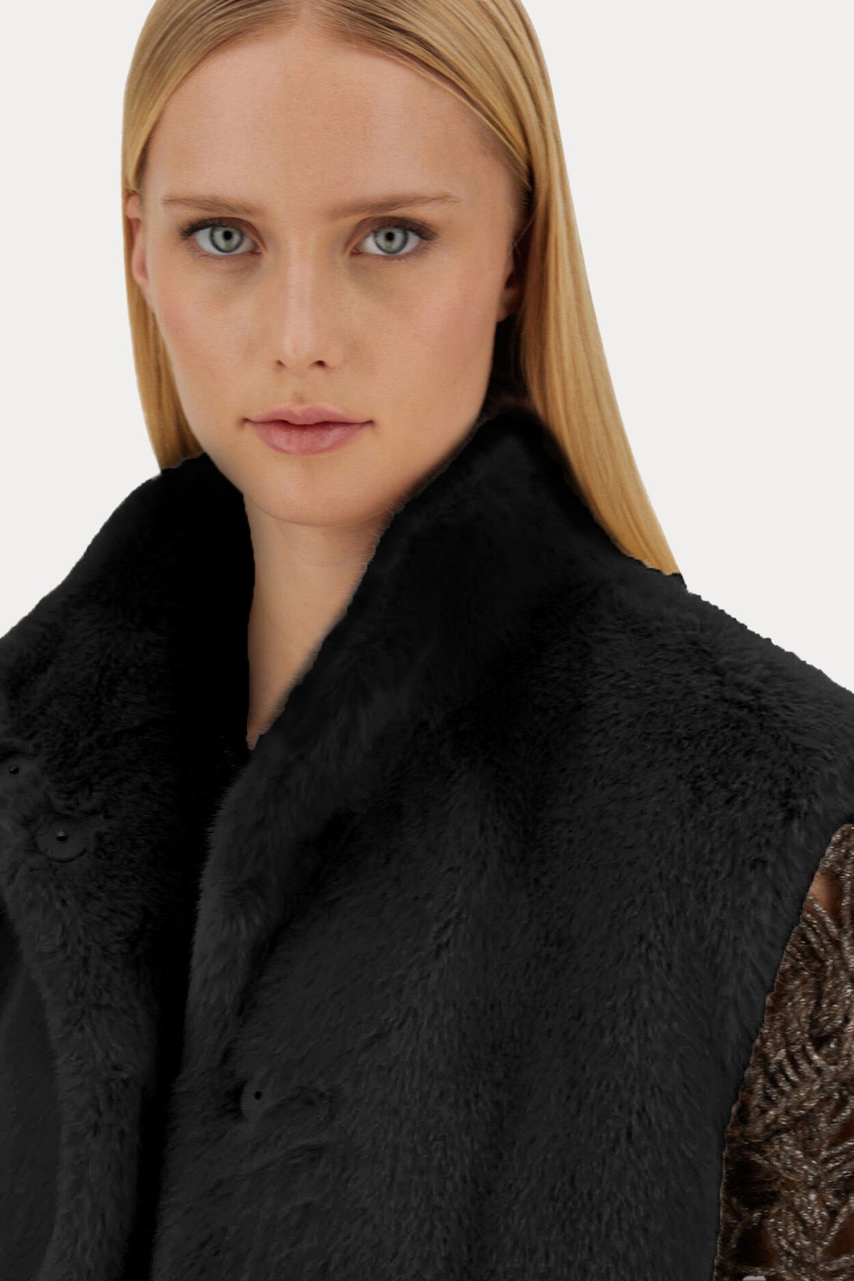 Herno Resort Regular Fit Peluş Yelek