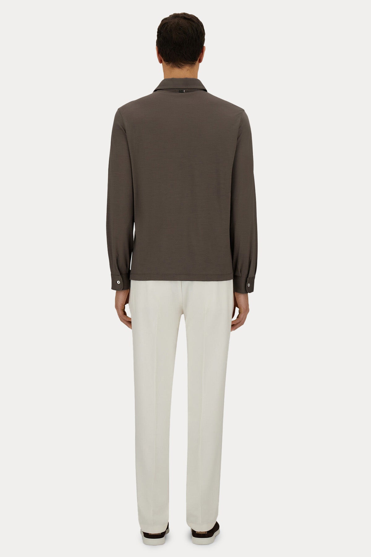 Herno Resort Regular Fit İnce Örgü Yün Triko