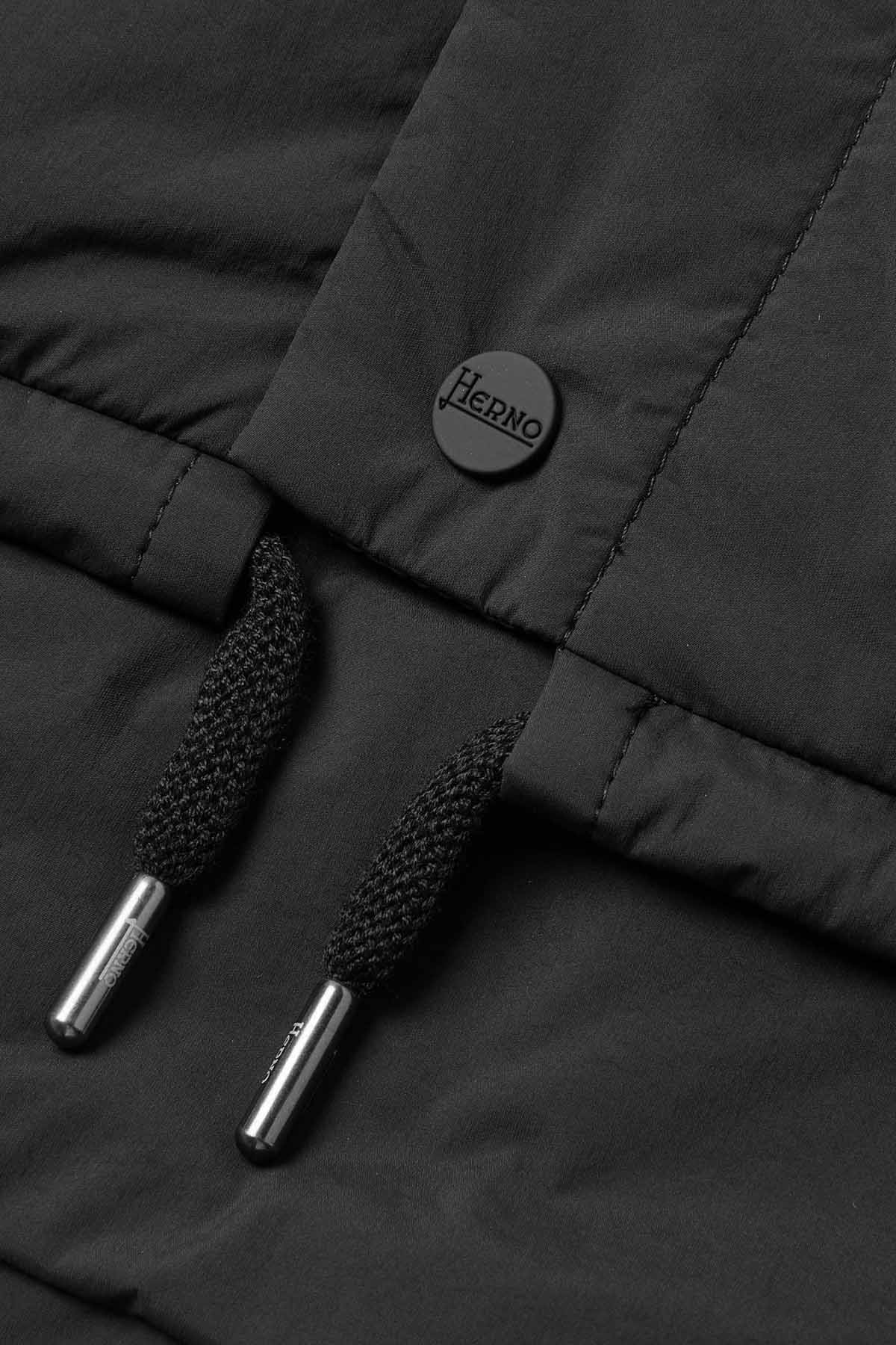 Herno Relaxed Fit Pilot Yaka Bomber Ceket