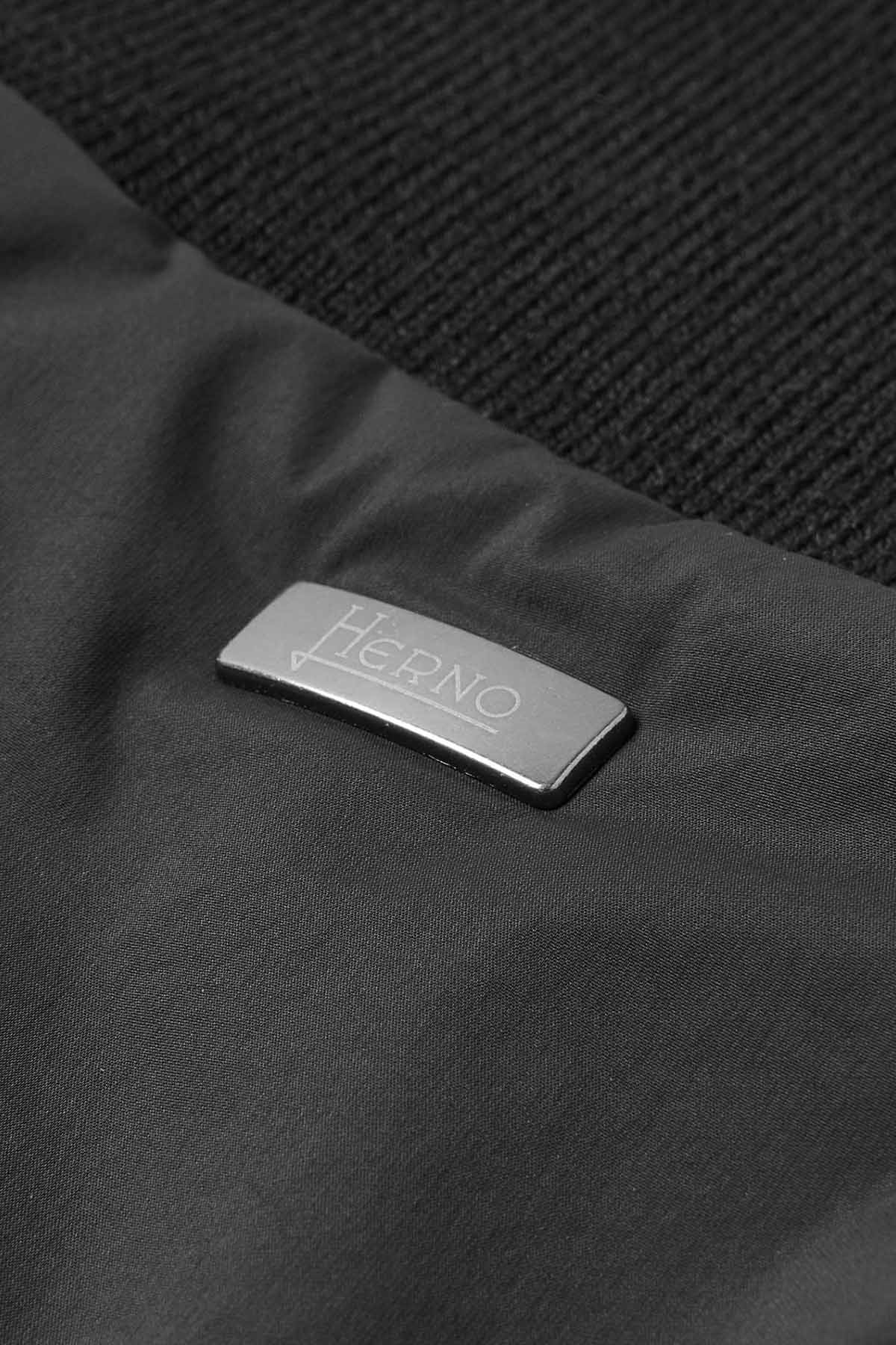 Herno Relaxed Fit Pilot Yaka Bomber Ceket